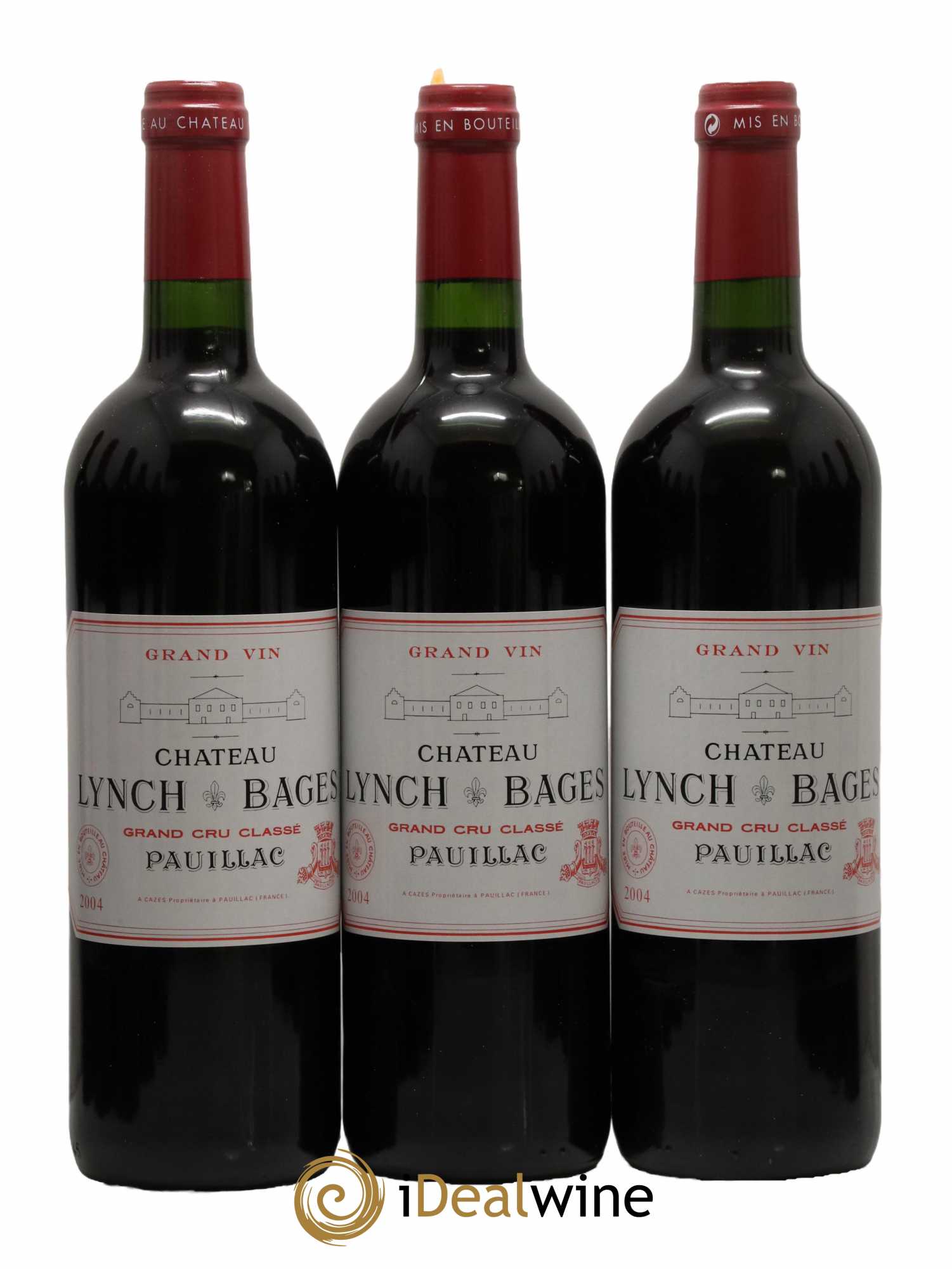 Château Lynch Bages 5ème Grand Cru Classé 2004 - Lot de 12 bouteilles - 1