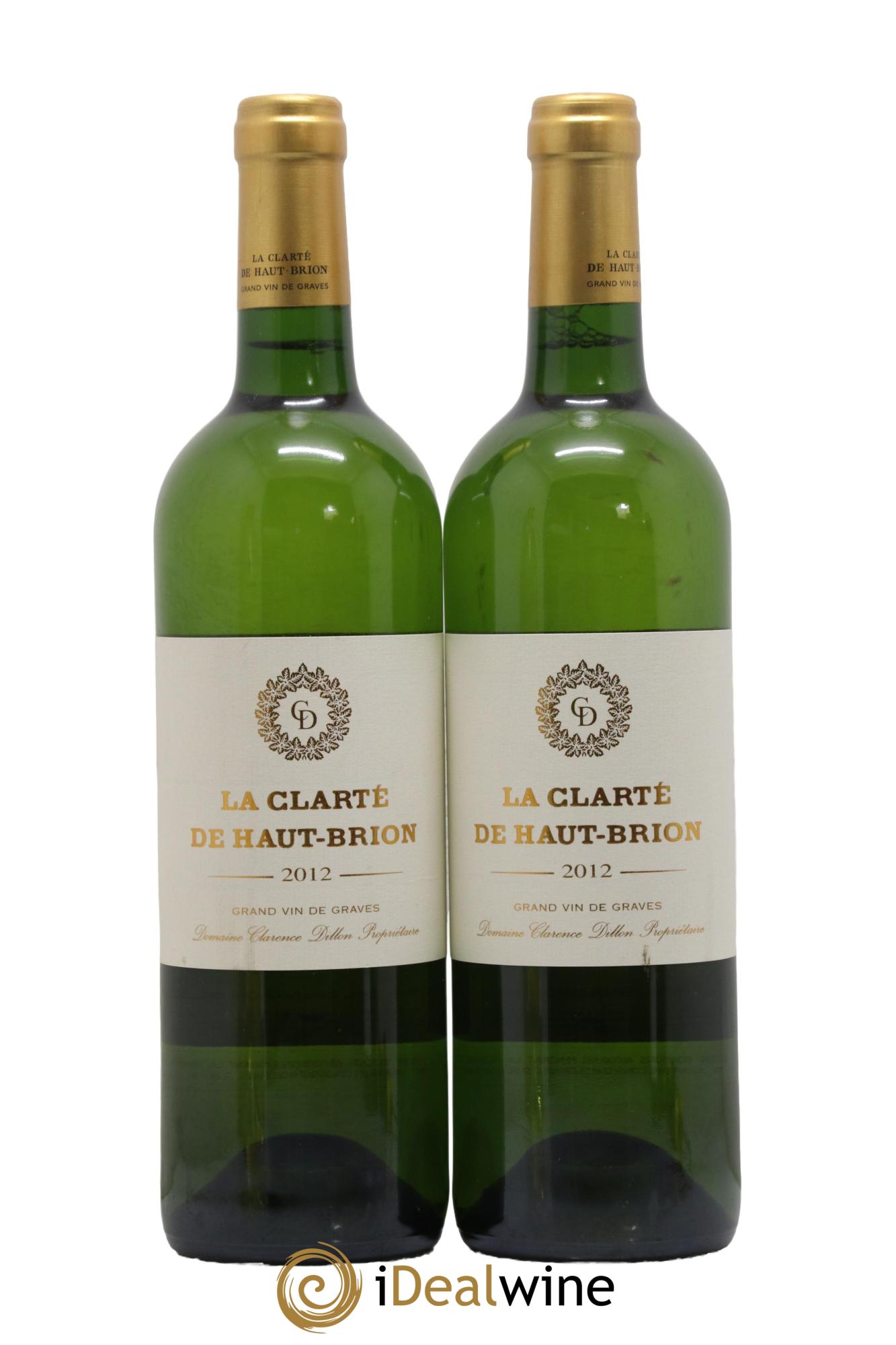 La Clarté de Haut Brion Second Vin 2012 - Lotto di 2 bottiglie - 0