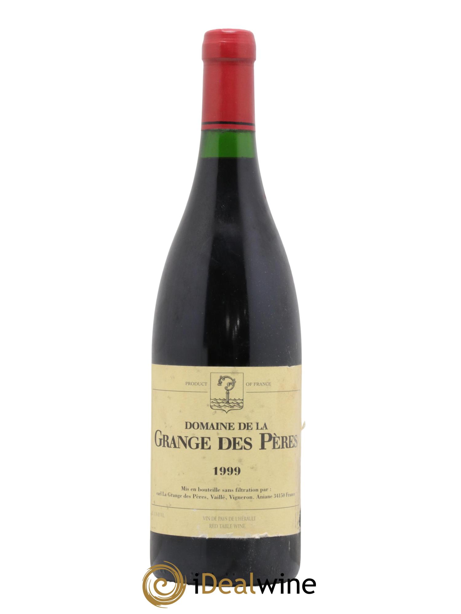 IGP Pays d'Hérault Grange des Pères Laurent Vaillé 1999 - Lot of 1 bottle - 0