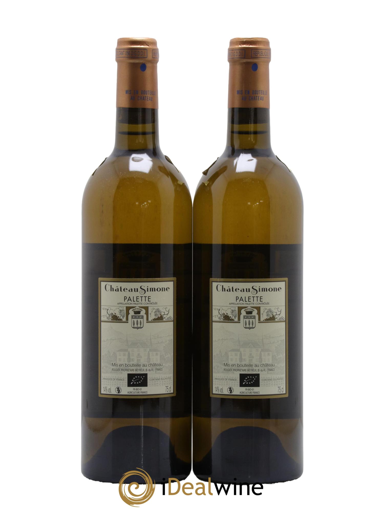 Palette Château Simone Famille Rougier 2021 - Lot de 2 bouteilles - 1