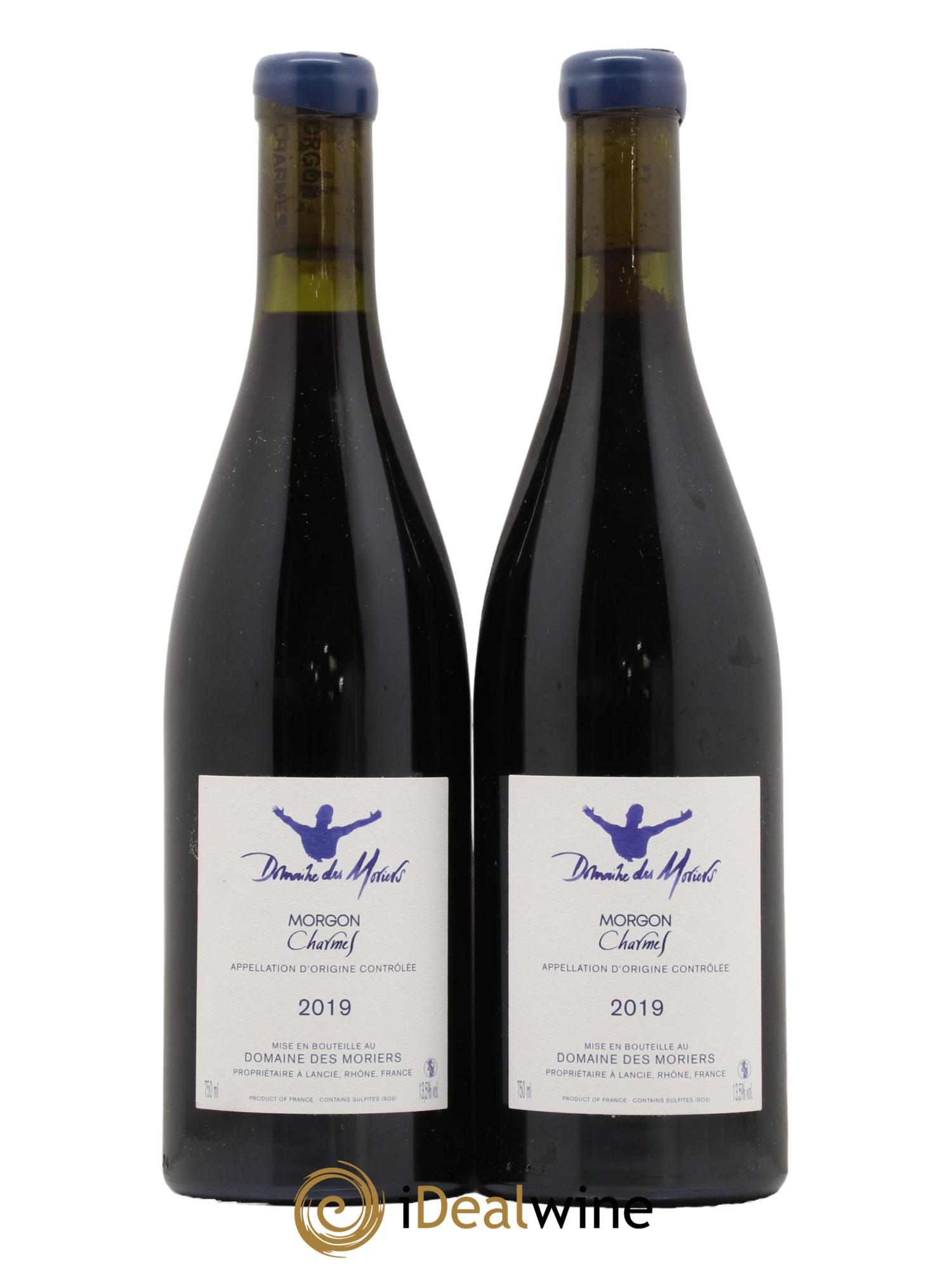 Morgon Les Charmes Domaine des Moriers 2019 - Lot de 2 bouteilles - 1