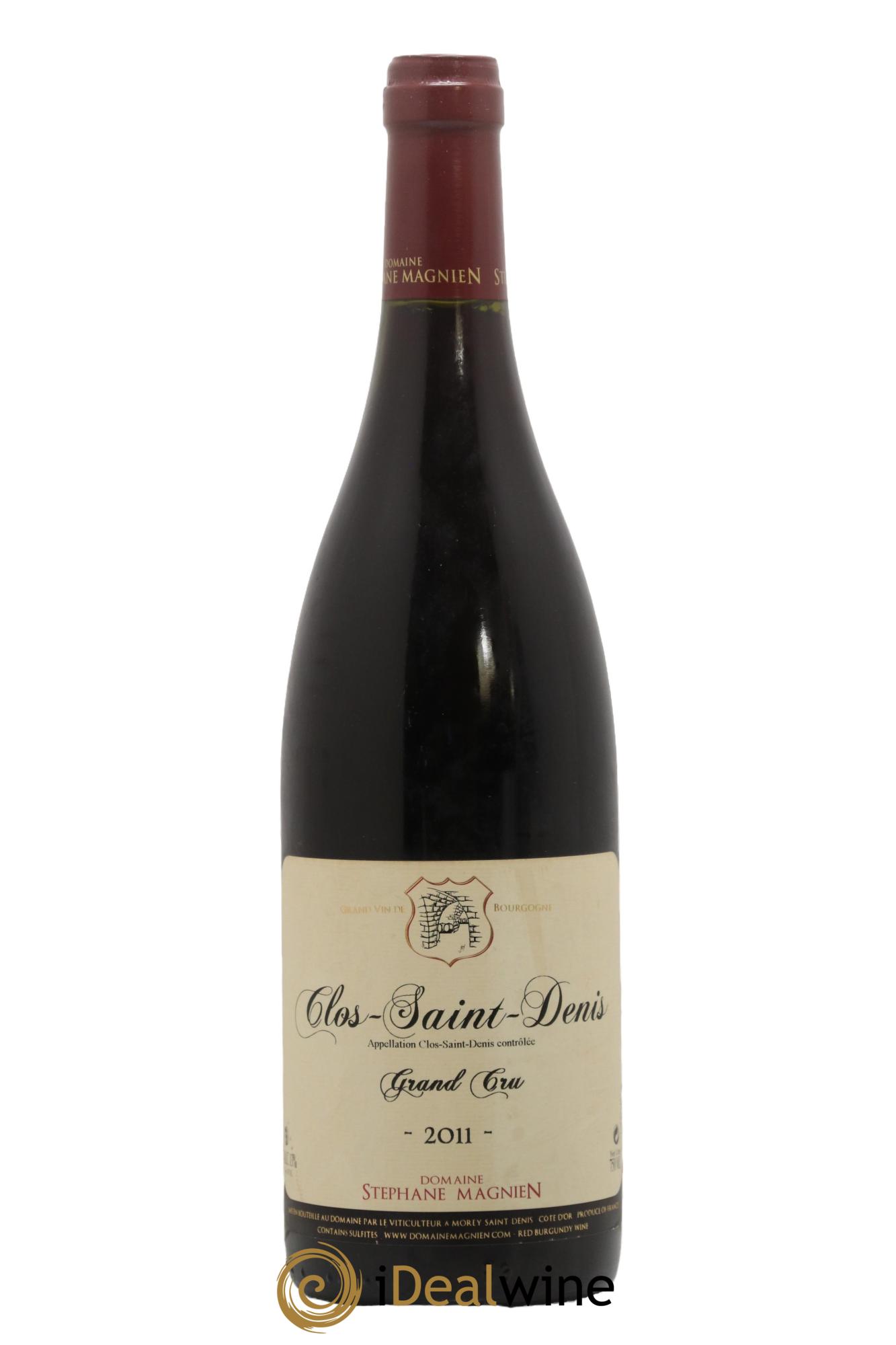 Clos Saint-Denis Grand Cru Stéphane Magnien (Domaine) 2011 - Lotto di 1 bottiglia - 0