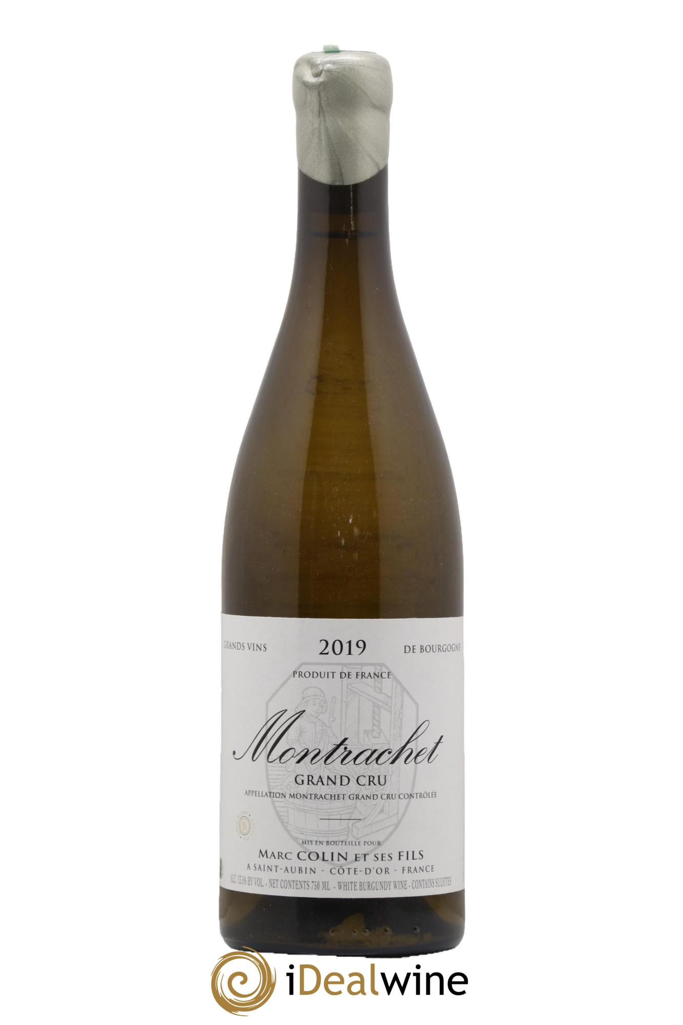 Montrachet Grand Cru Marc Colin & Fils 2019 - Lot de 1 bouteille - 0