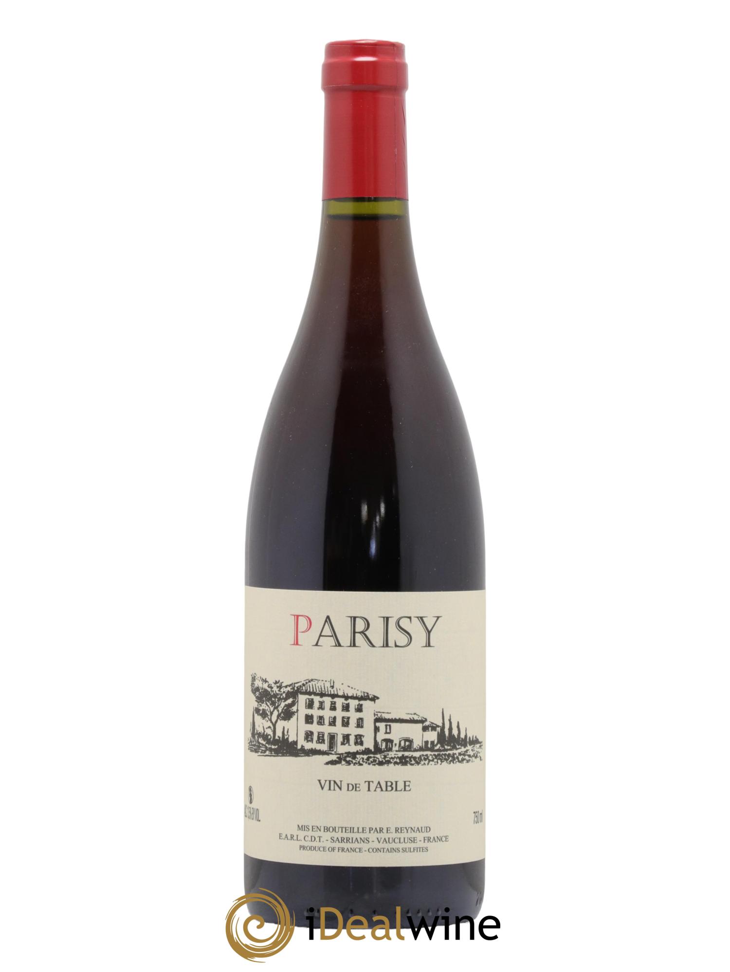 Vin de Table Parisy  Emmanuel Reynaud - Lot of 1 bottle - 0