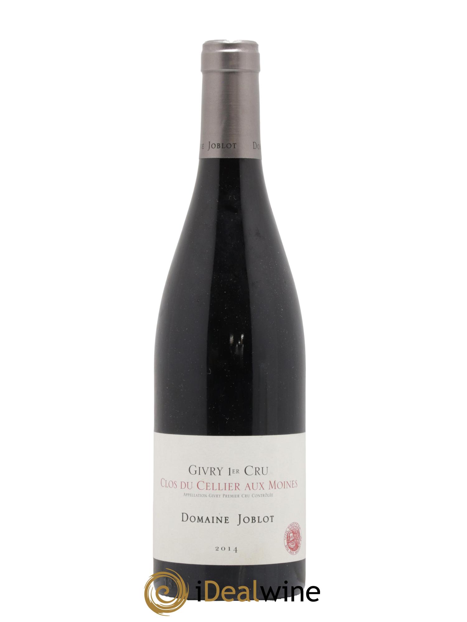 Givry 1er Cru Clos du Cellier aux Moines Joblot (Domaine) 2014 - Posten von 1 Flasche - 0