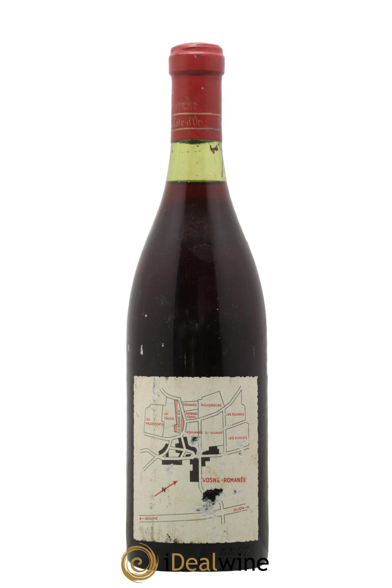 Vosne-Romanée La Grande Rue Tête de Cuvée Domaine Lamarche 1981 - Lot de 1 bouteille - 1