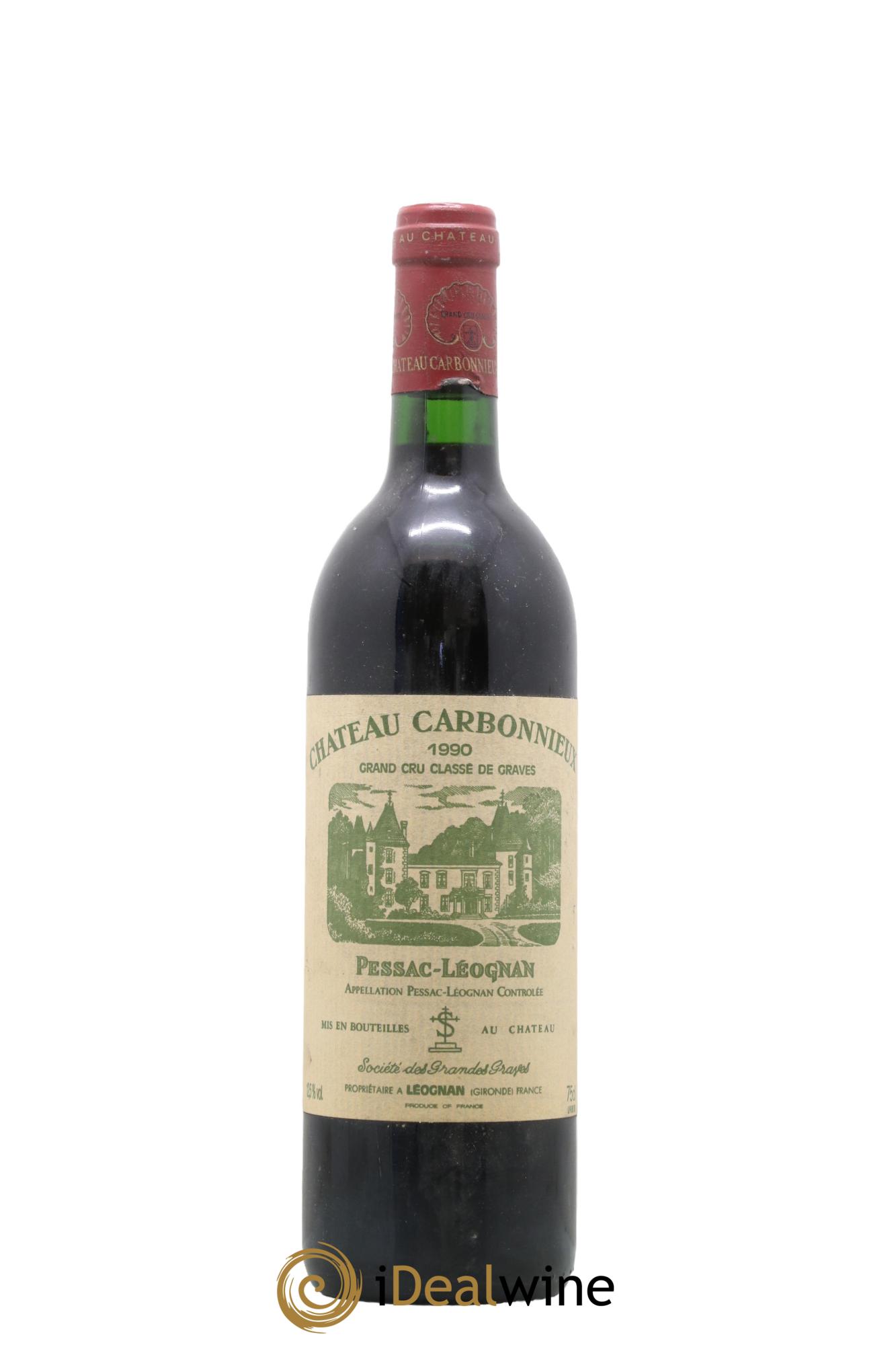 Château Carbonnieux Cru Classé de Graves 1990 - Lot of 1 bottle - 0