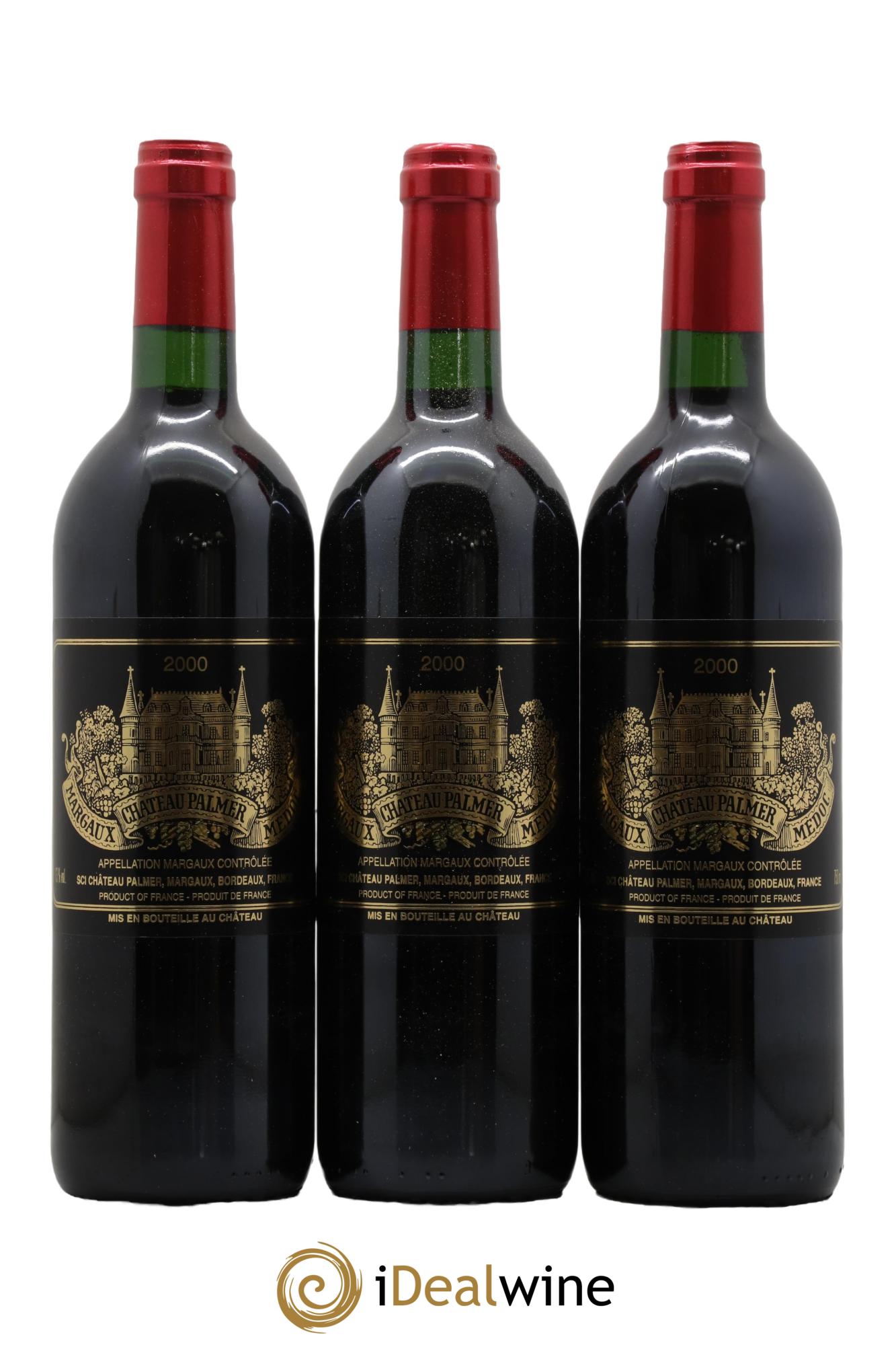 Château Palmer 3ème Grand Cru Classé  2000 - Lotto di 12 bottiglie - 3