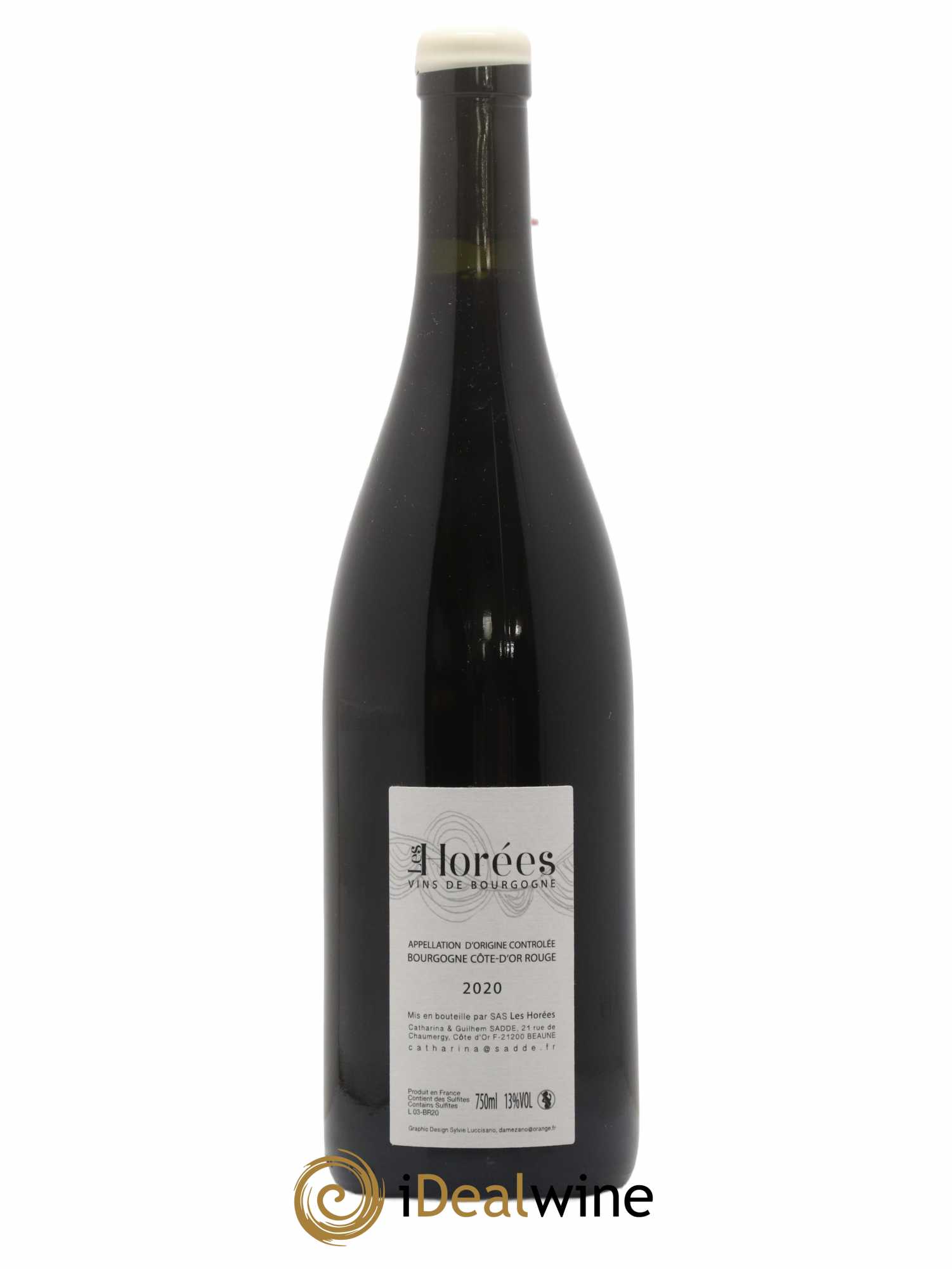 Bourgogne Le Vieux Sage Les Horées  2020 - Lot de 1 bouteille - 1