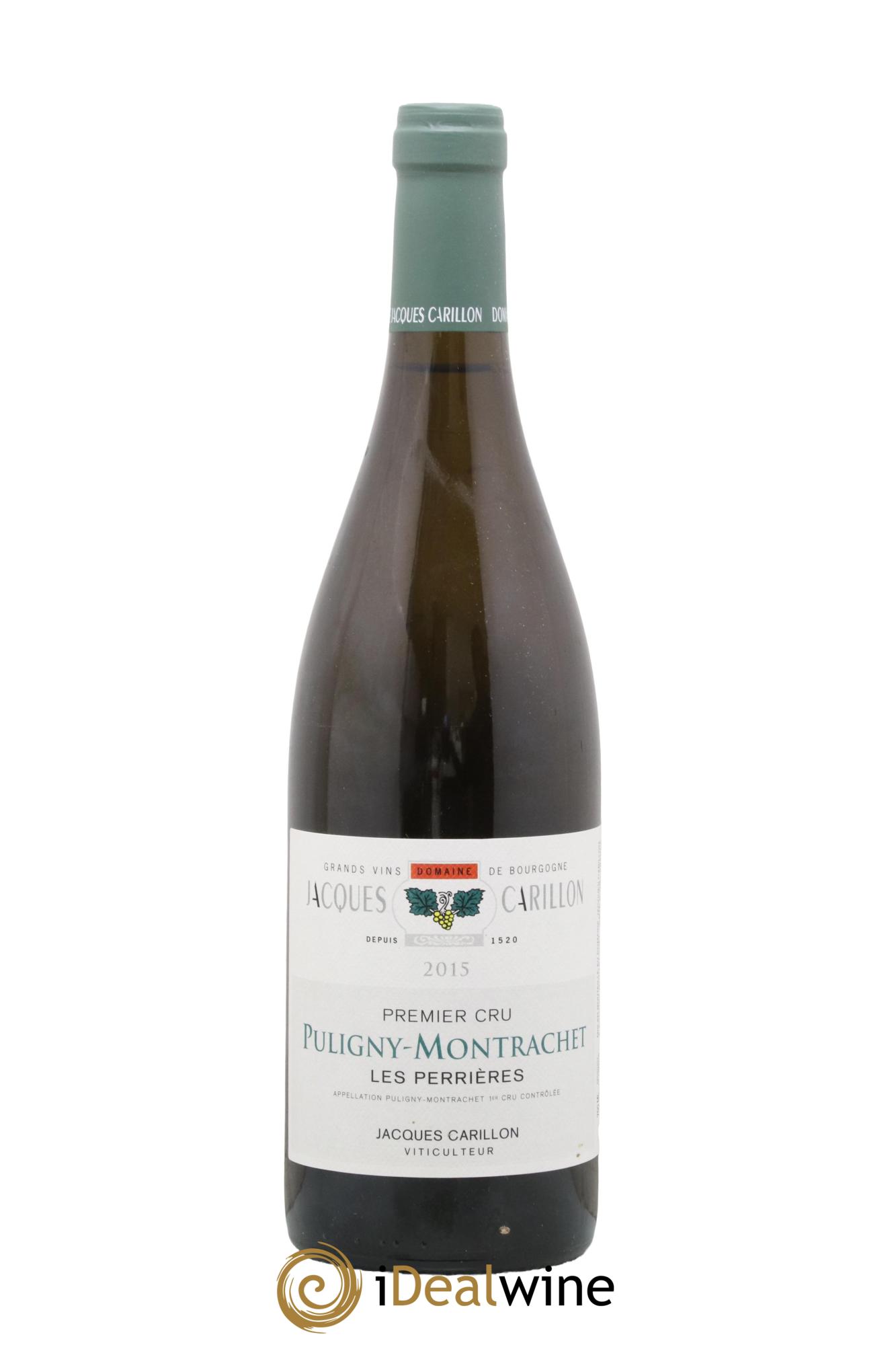 Puligny-Montrachet 1er Cru Les Perrières Jacques Carillon (Domaine) 2015 - Lot de 1 bouteille - 0