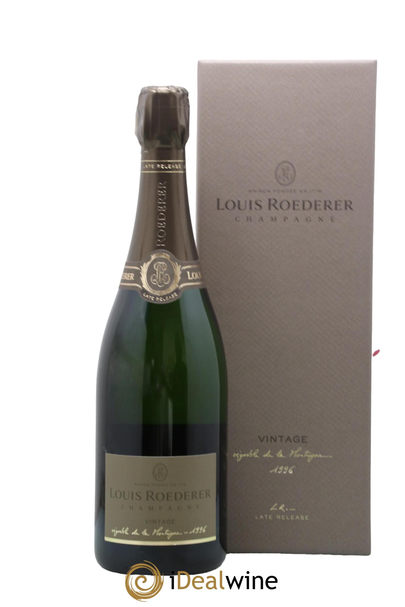 Late Release Louis Roederer 1996 - Lotto di 1 bottiglia - 0