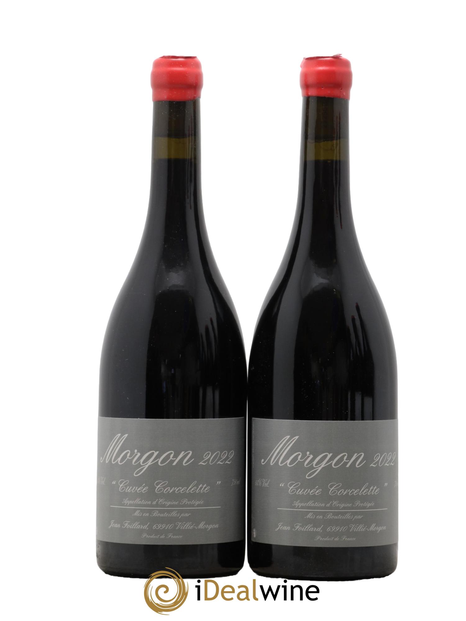 Morgon Corcelette Jean Foillard 2022 - Lotto di 2 bottiglie - 0