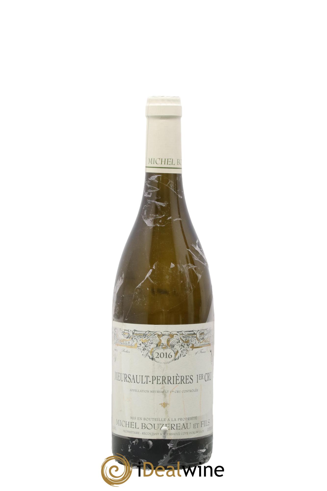 Meursault 1er Cru Perrières Michel Bouzereau et Fils (Domaine) 2016 - Lot de 1 bouteille - 0