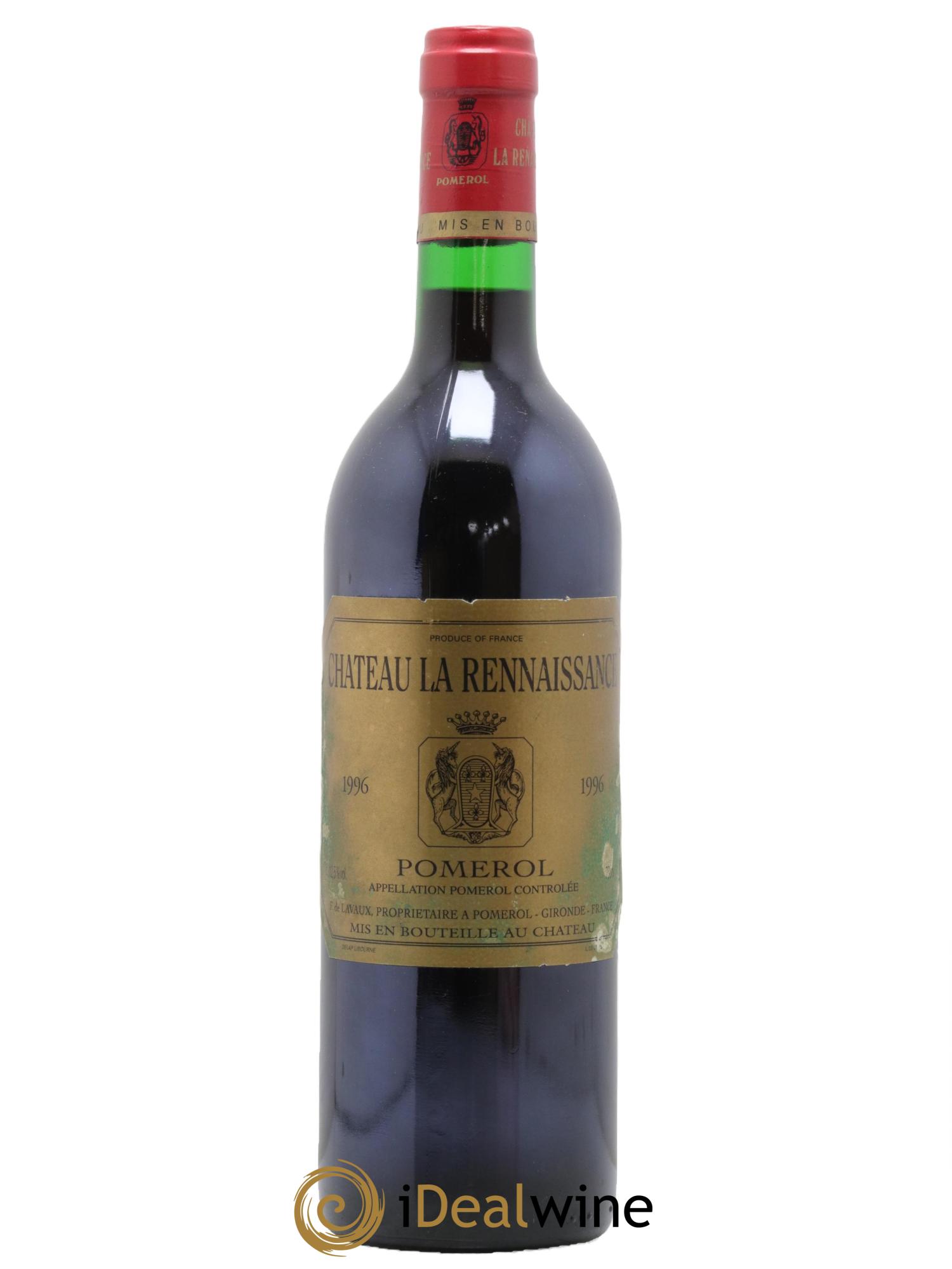 Château la Renaissance 1996 - Lotto di 1 bottiglia - 0