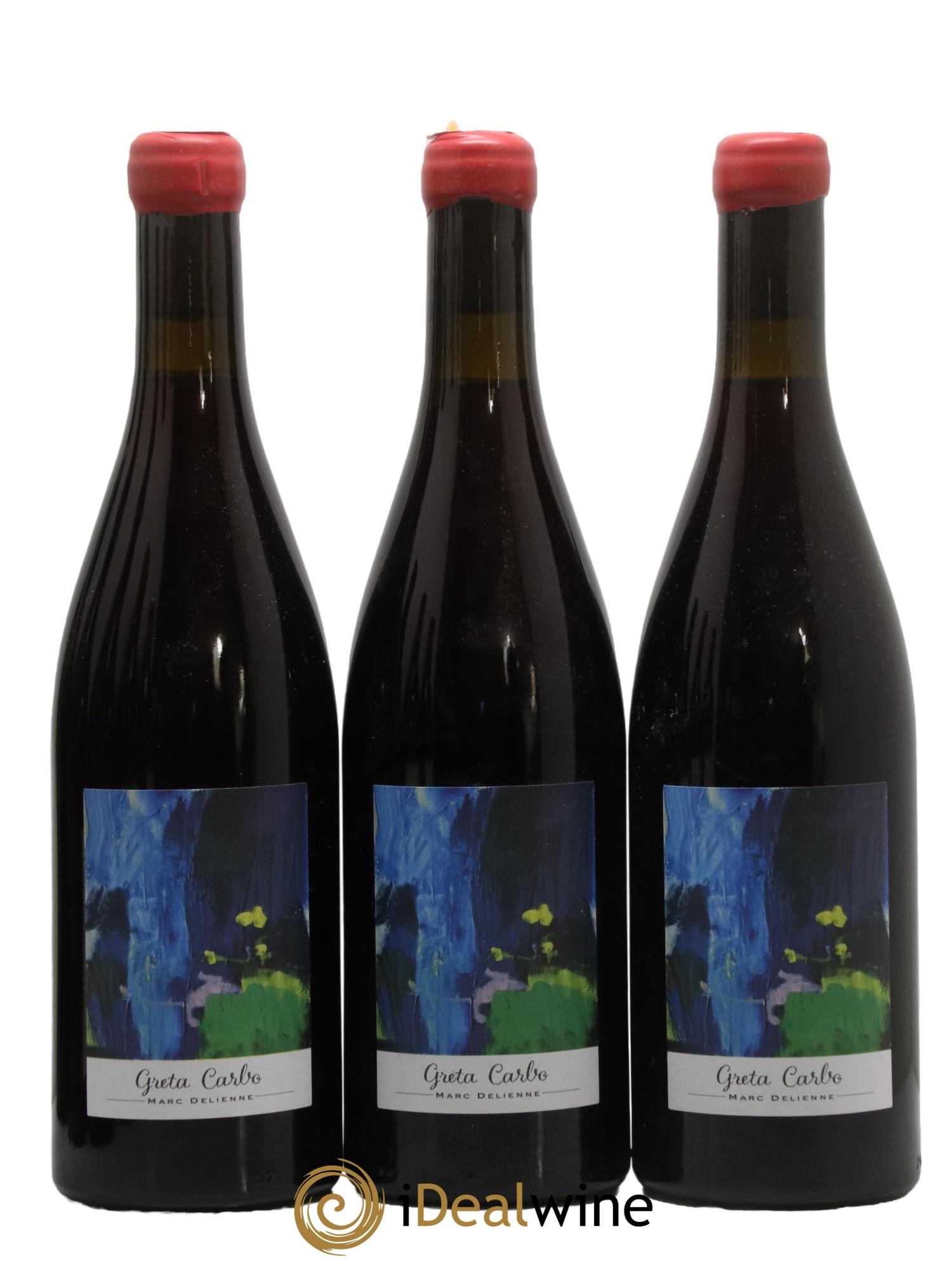 Fleurie Greta Carbo Marc Delienne 2017 - Posten von 3 Flaschen - 0