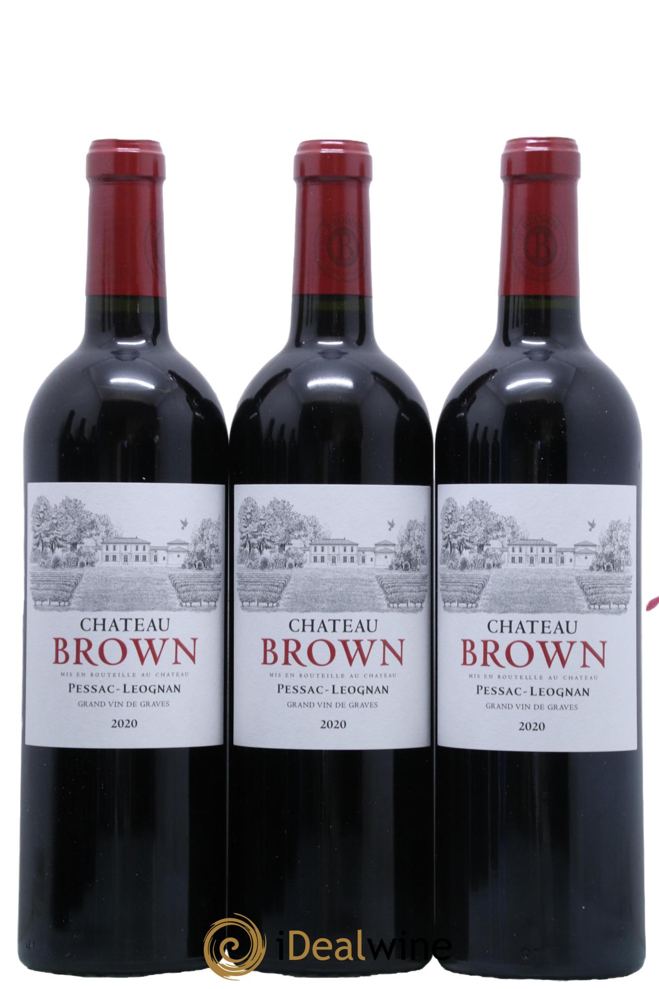 Château Brown 2020 - Lot de 6 bouteilles - 1