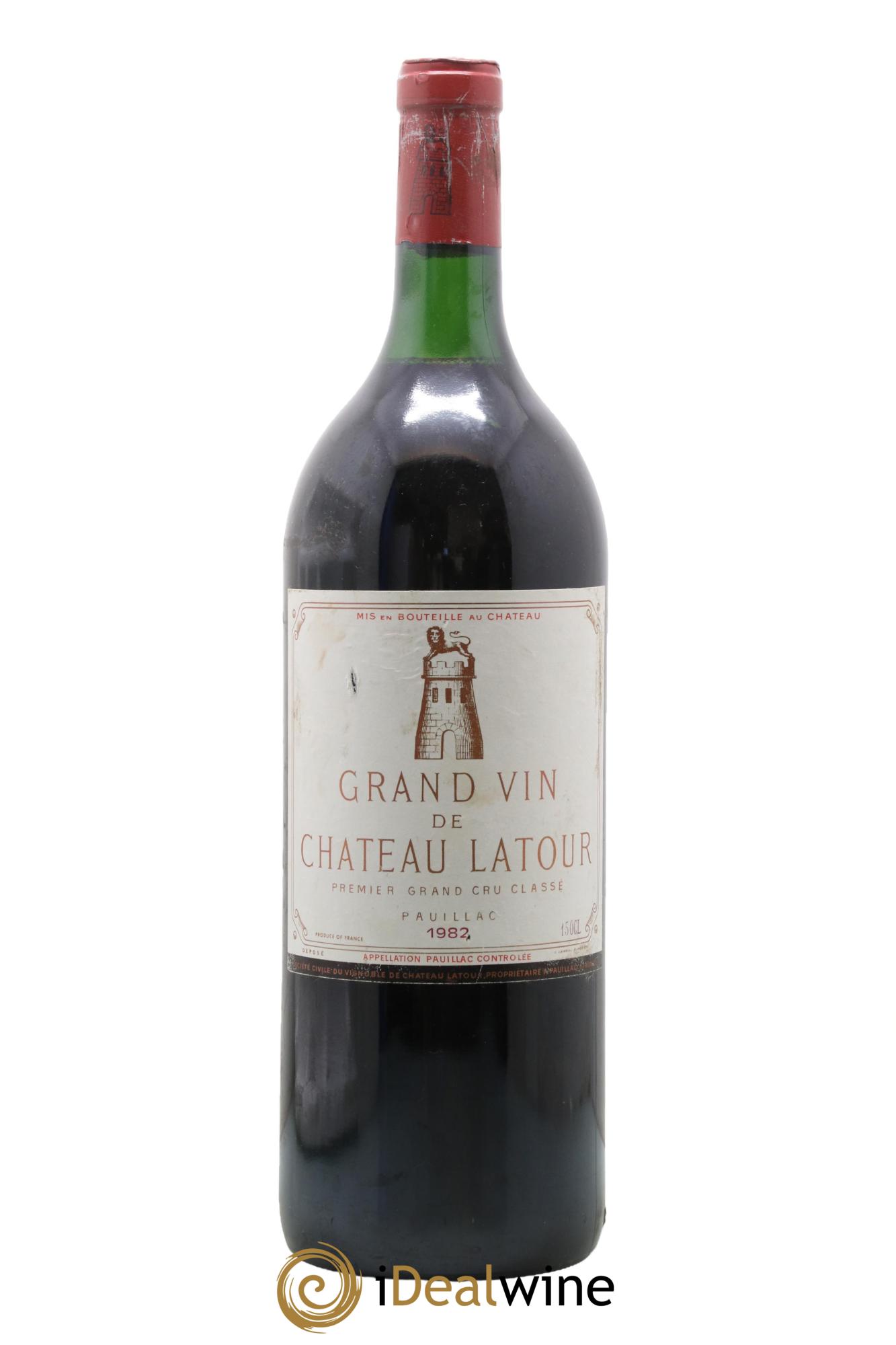 Château Latour 1er Grand Cru Classé 1982 - Lotto di 1 magnum - 0