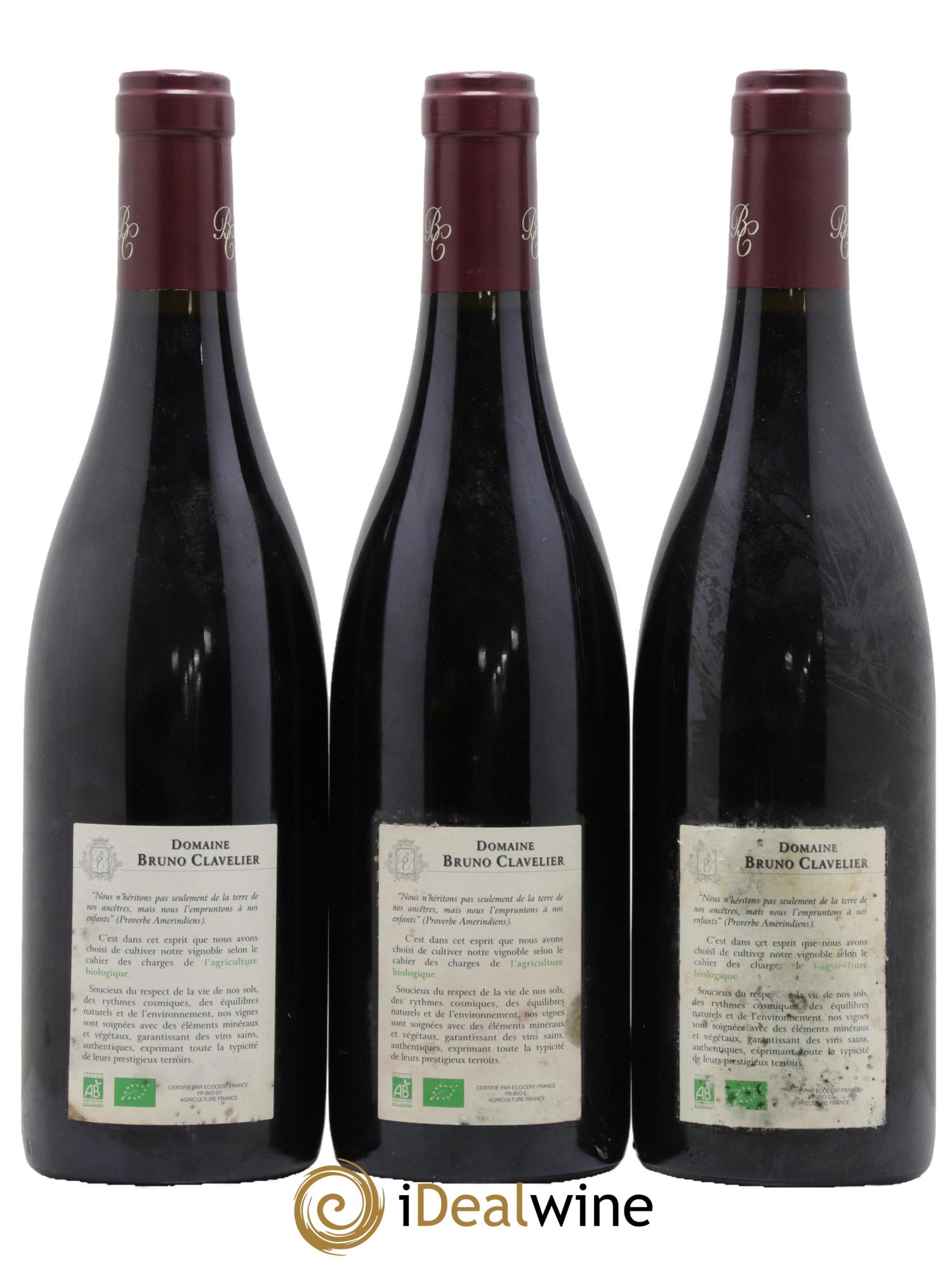 Chambolle-Musigny 1er Cru La Combe d'Orveaux Vieilles Vignes Bruno Clavelier 2014 - Lot de 3 bouteilles - 1