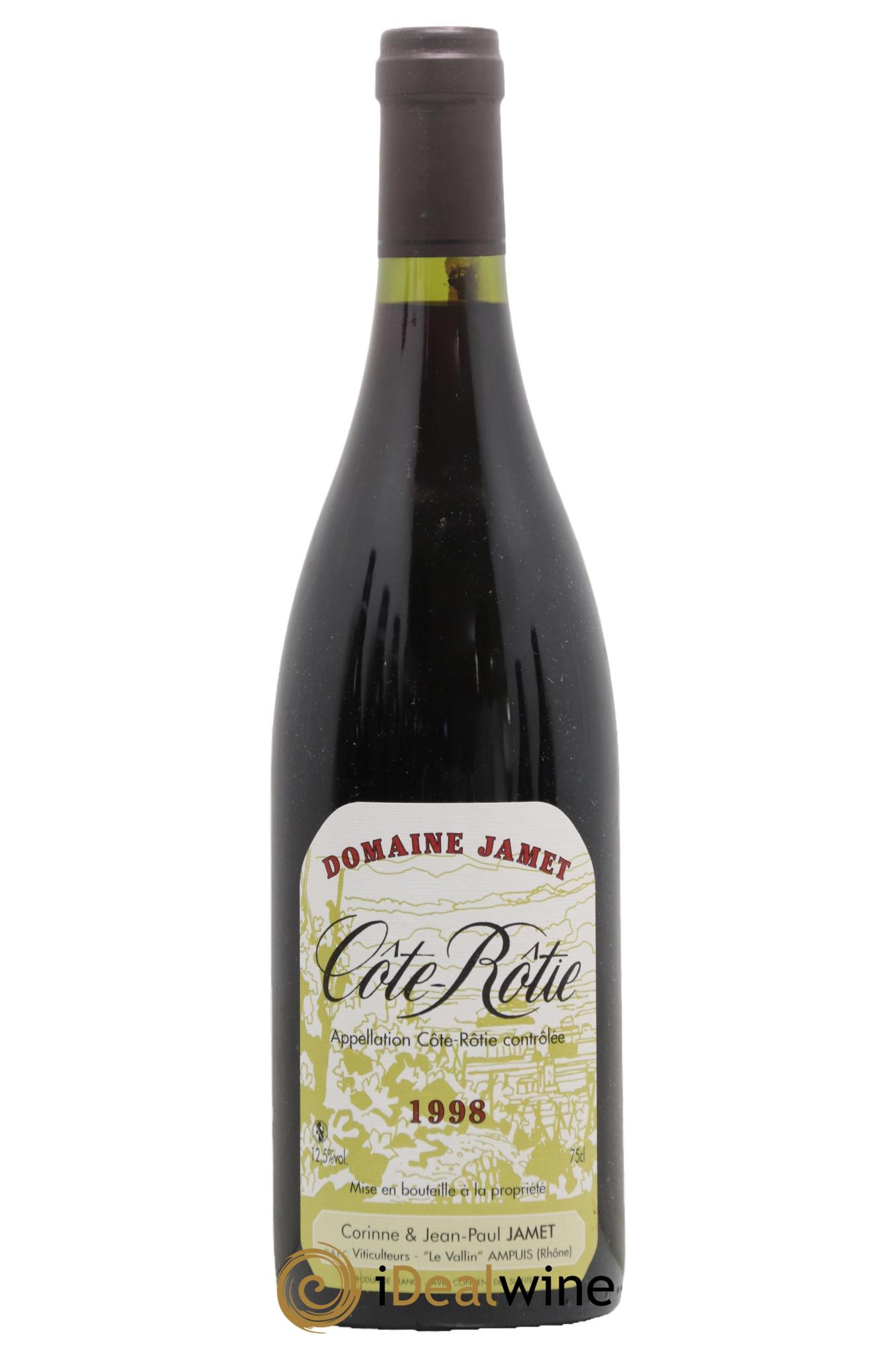 Côte-Rôtie Jamet (Domaine) 1998 - Lot de 1 bouteille - 0