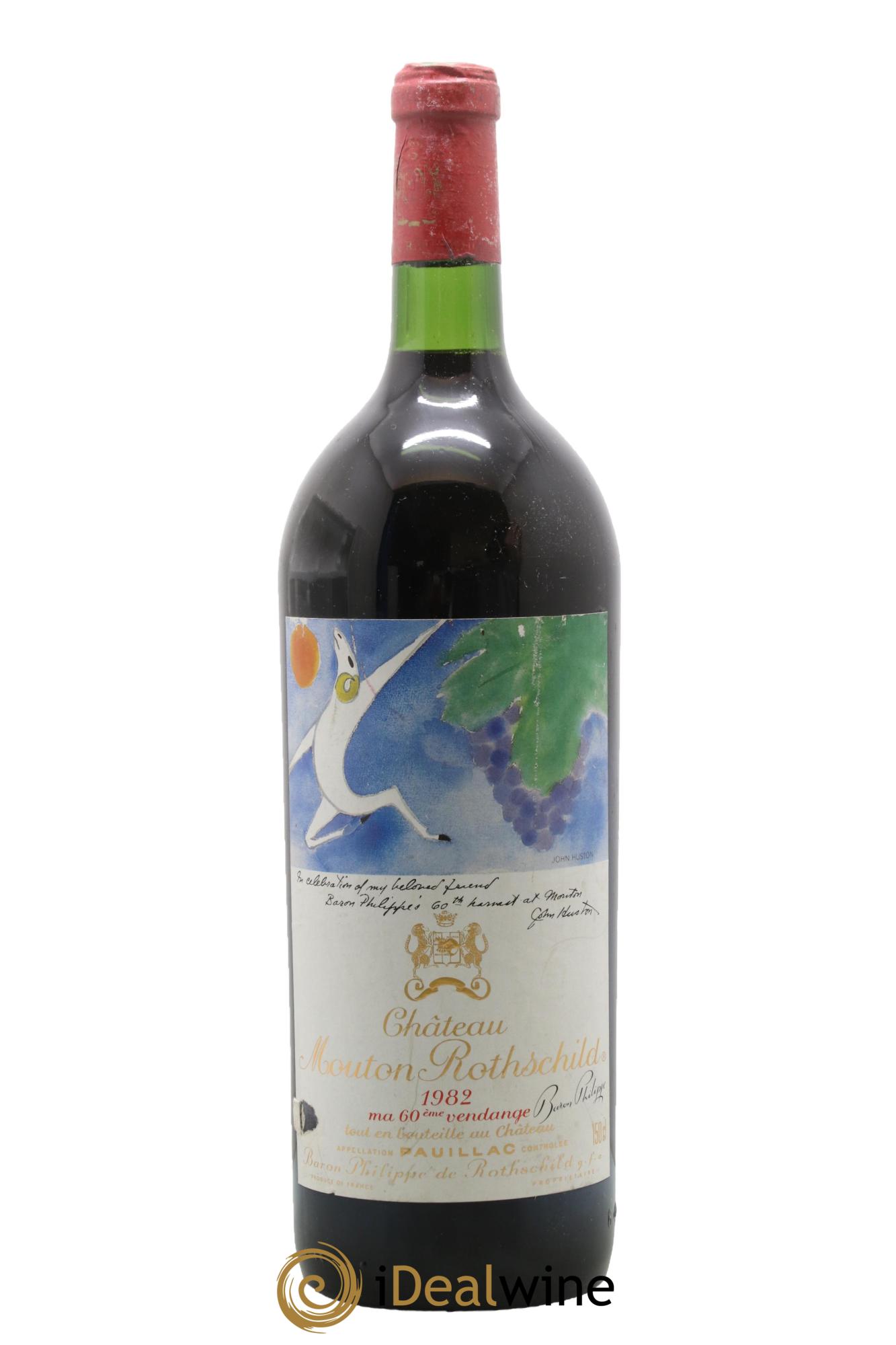 Château Mouton Rothschild 1er Grand Cru Classé 1982 - Posten von 1 Magnum - 0