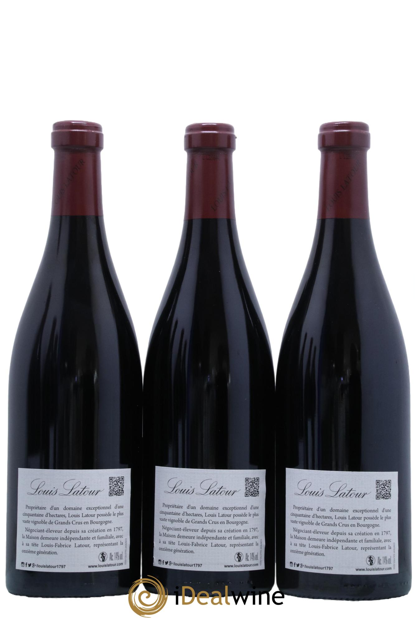 Chambertin Grand Cru Cuvée Héritiers Latour Louis Latour 2019 - Lot of 6 bottles - 4