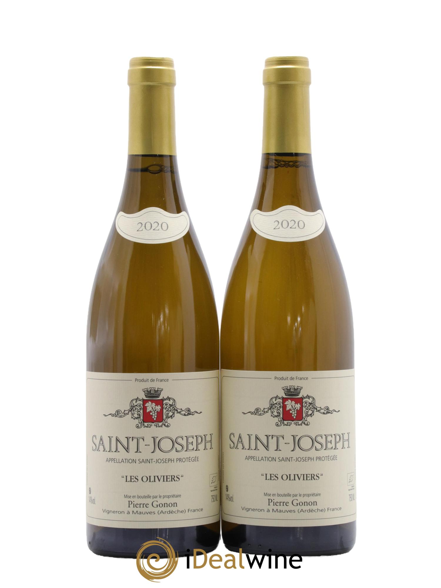 Saint-Joseph Les Oliviers Gonon (Domaine) 2020 - Lot of 2 bottles - 0