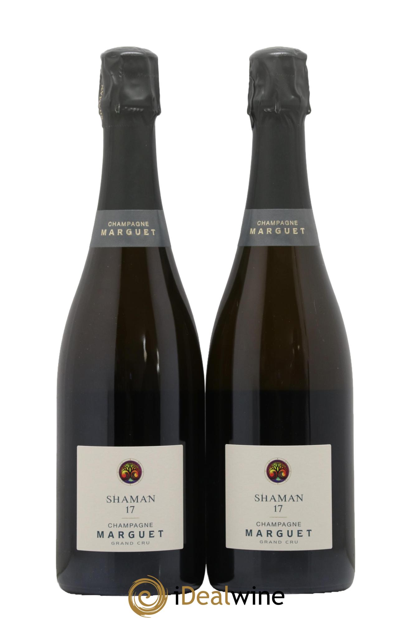 Champagne Shaman 17 Grand Cru Brut Nature Marguet - Lot of 2 bottles - 0