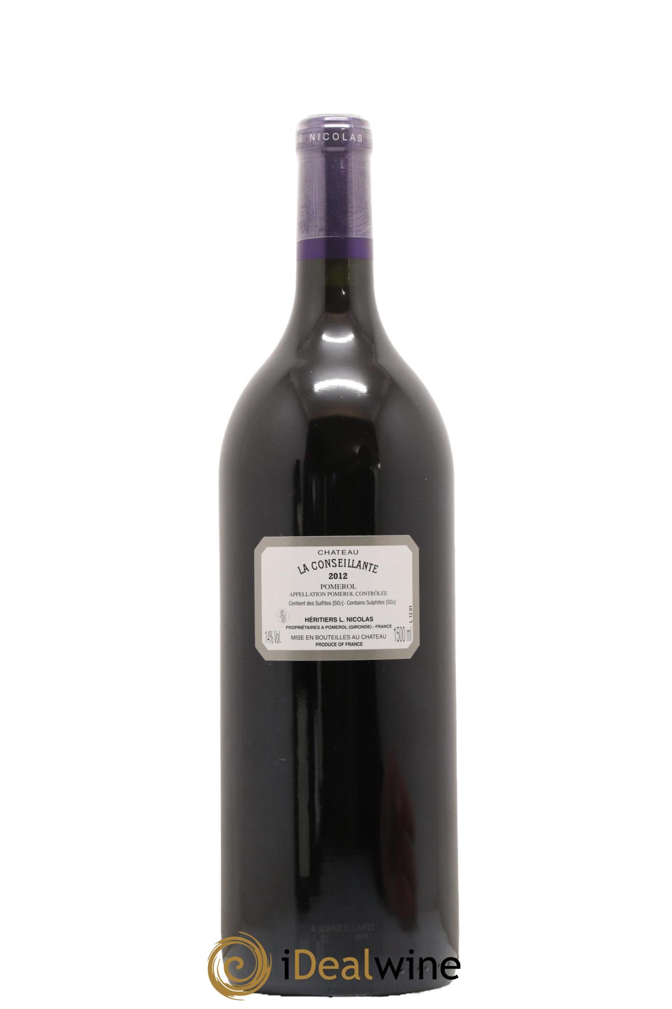 Château la Conseillante 2012 - Lot de 1 magnum - 2