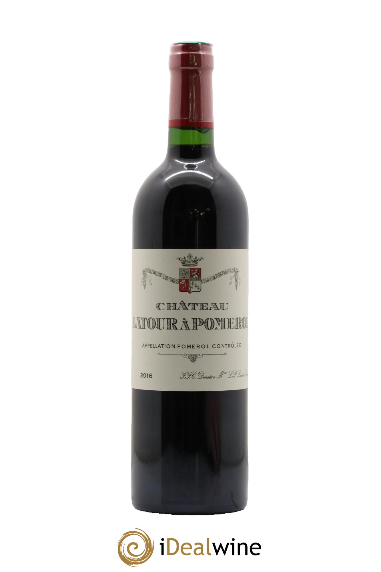 Château Latour à Pomerol 2016 - Lot de 1 bouteille - 0