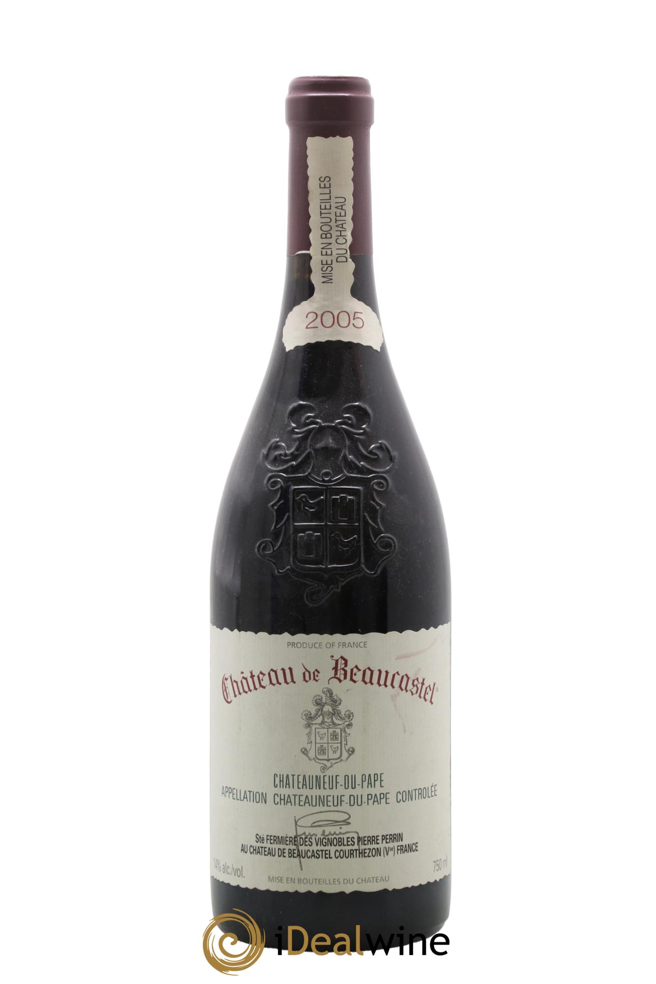 Châteauneuf-du-Pape Château de Beaucastel Famille Perrin 2005 - Lotto di 1 bottiglia - 0