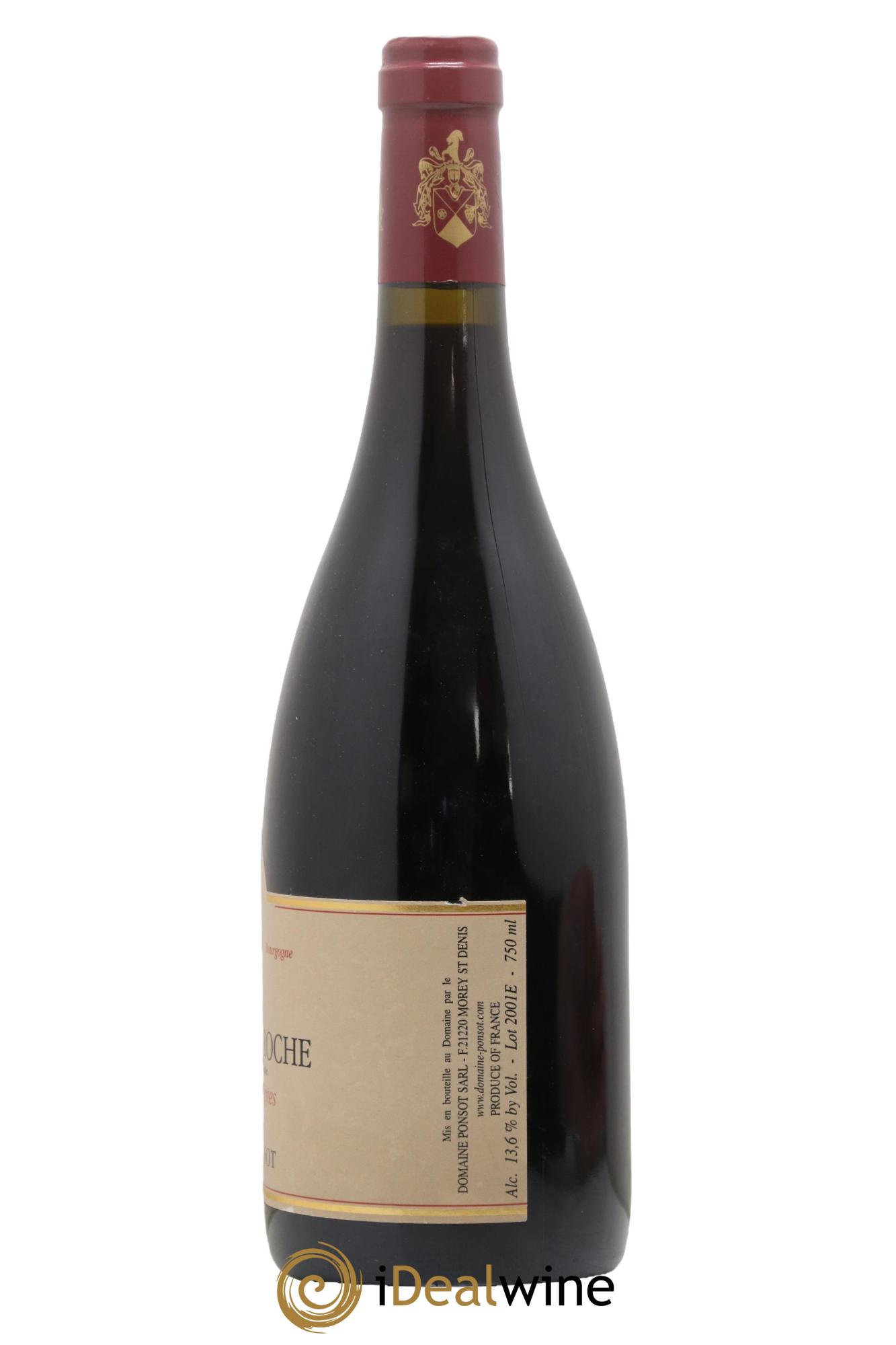 Clos de la Roche Grand Cru Vieilles Vignes Ponsot (Domaine) 2001 - Lotto di 1 bottiglia - 2