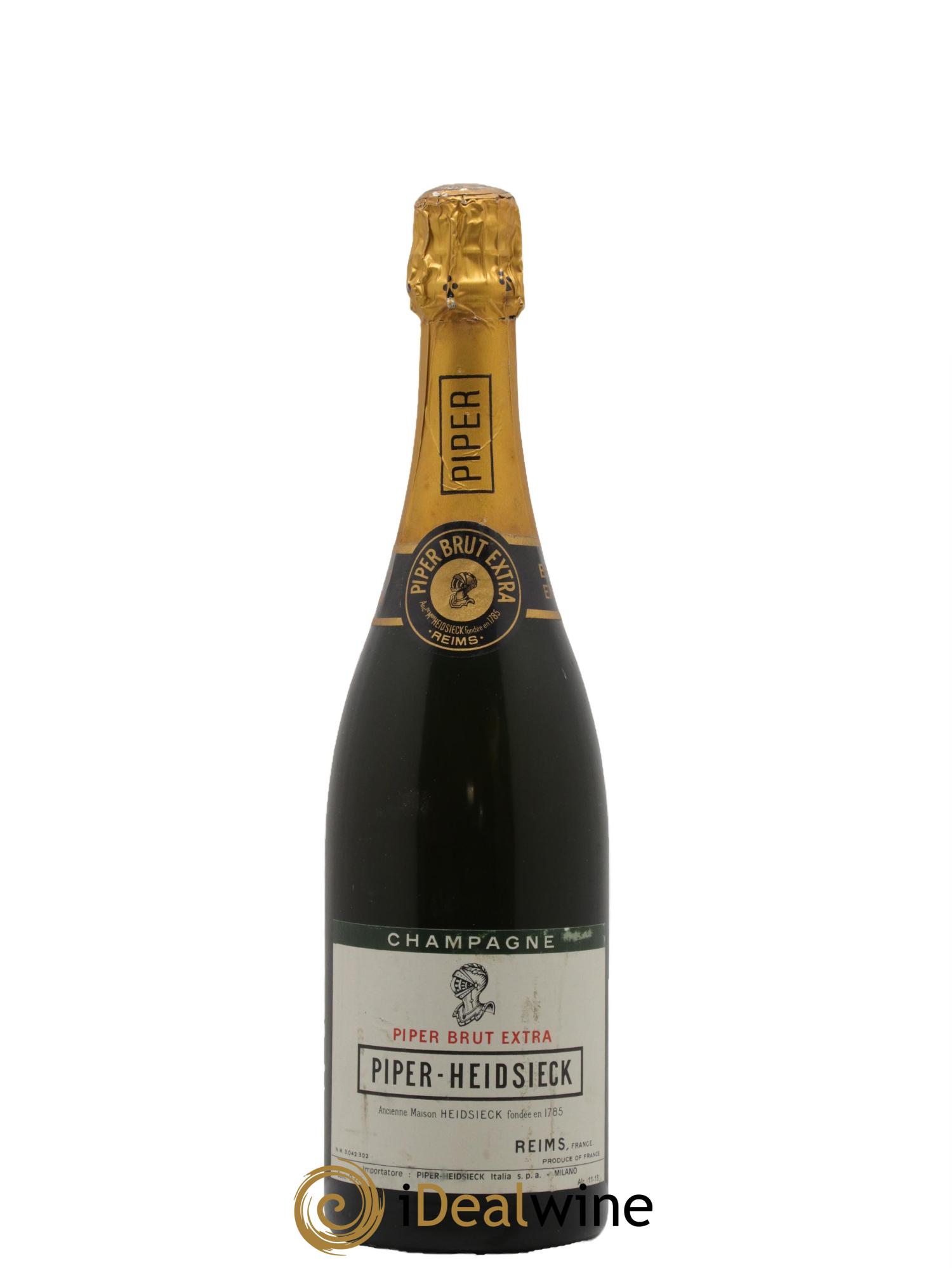 Brut Extra Piper Heidsieck - Lotto di 1 bottiglia - 0