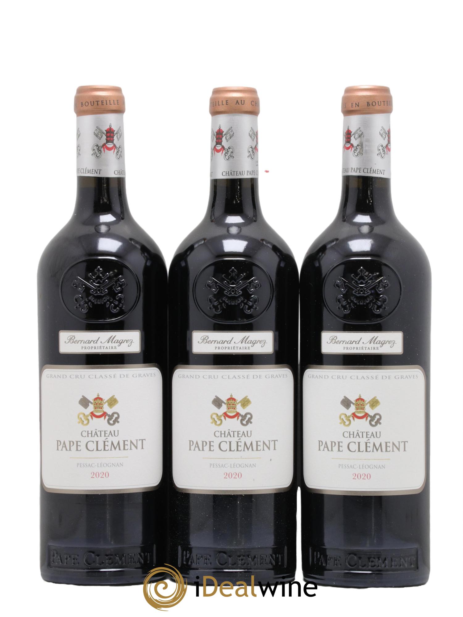 Château Pape Clément Cru Classé de Graves 2020 - Lot of 6 bottles - 1