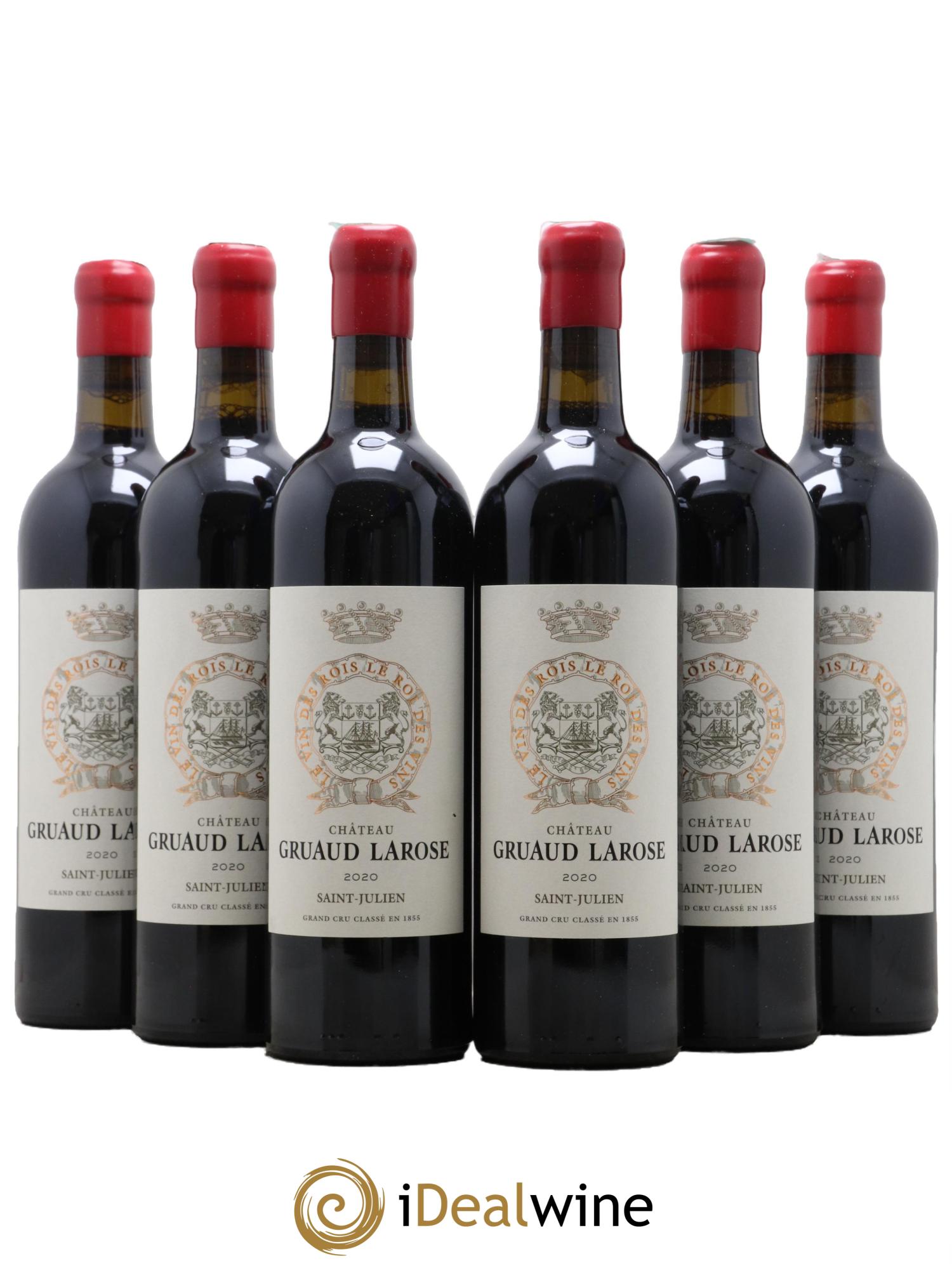 Château Gruaud Larose 2ème Grand Cru Classé 2020 - Lotto di 6 bottiglie - 0