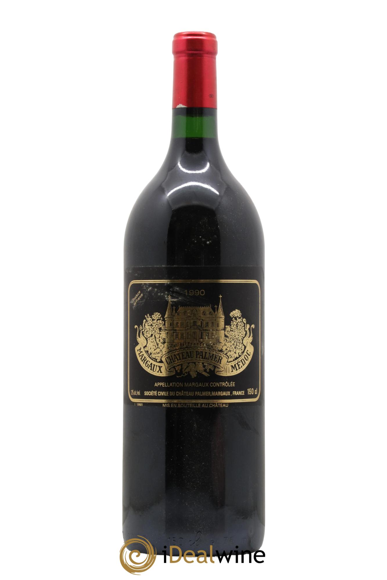 Château Palmer 3ème Grand Cru Classé 1990 - Posten von 1 Magnum - 0