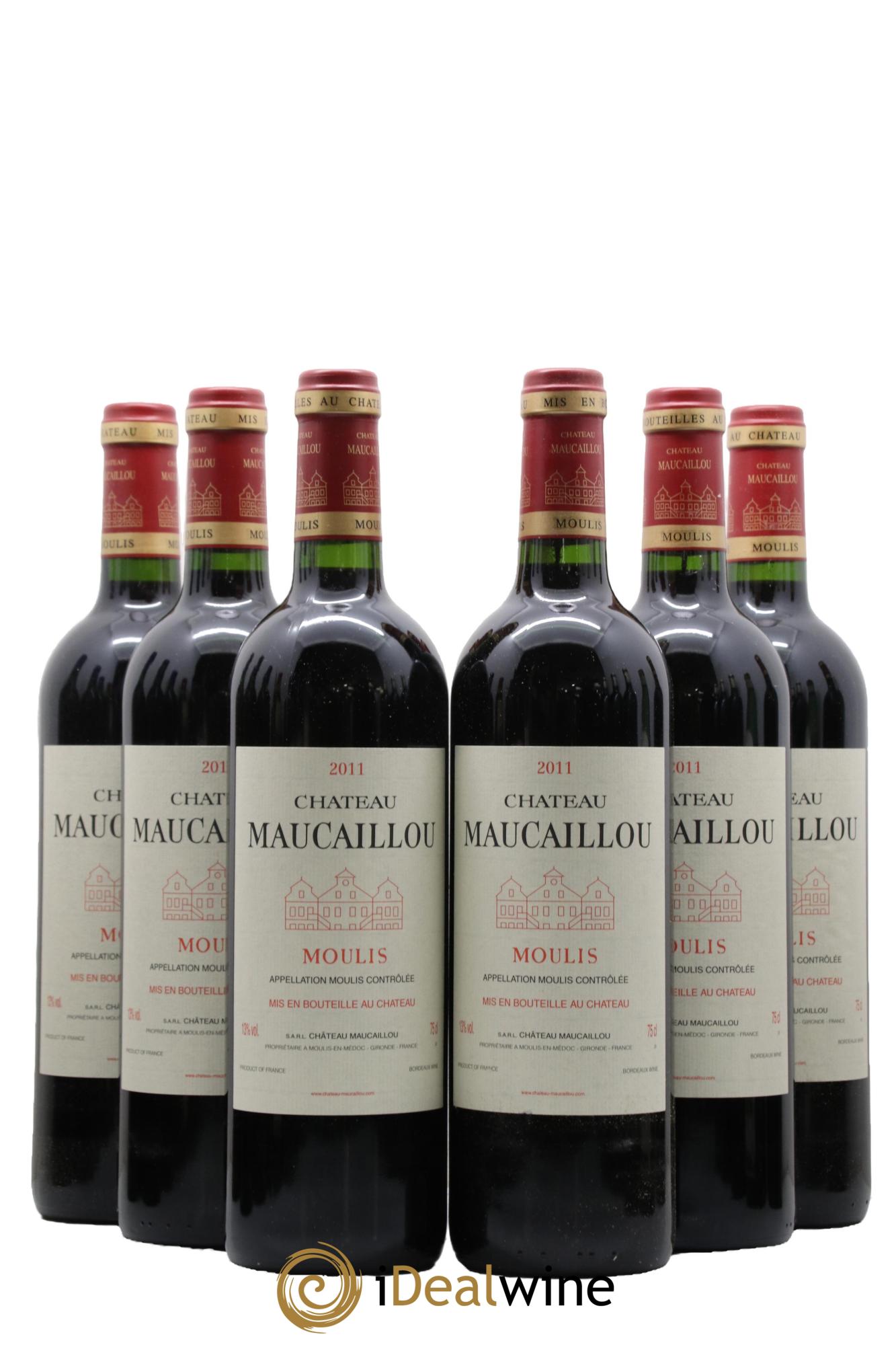 Château Maucaillou 2011 - Lotto di 6 bottiglie - 0