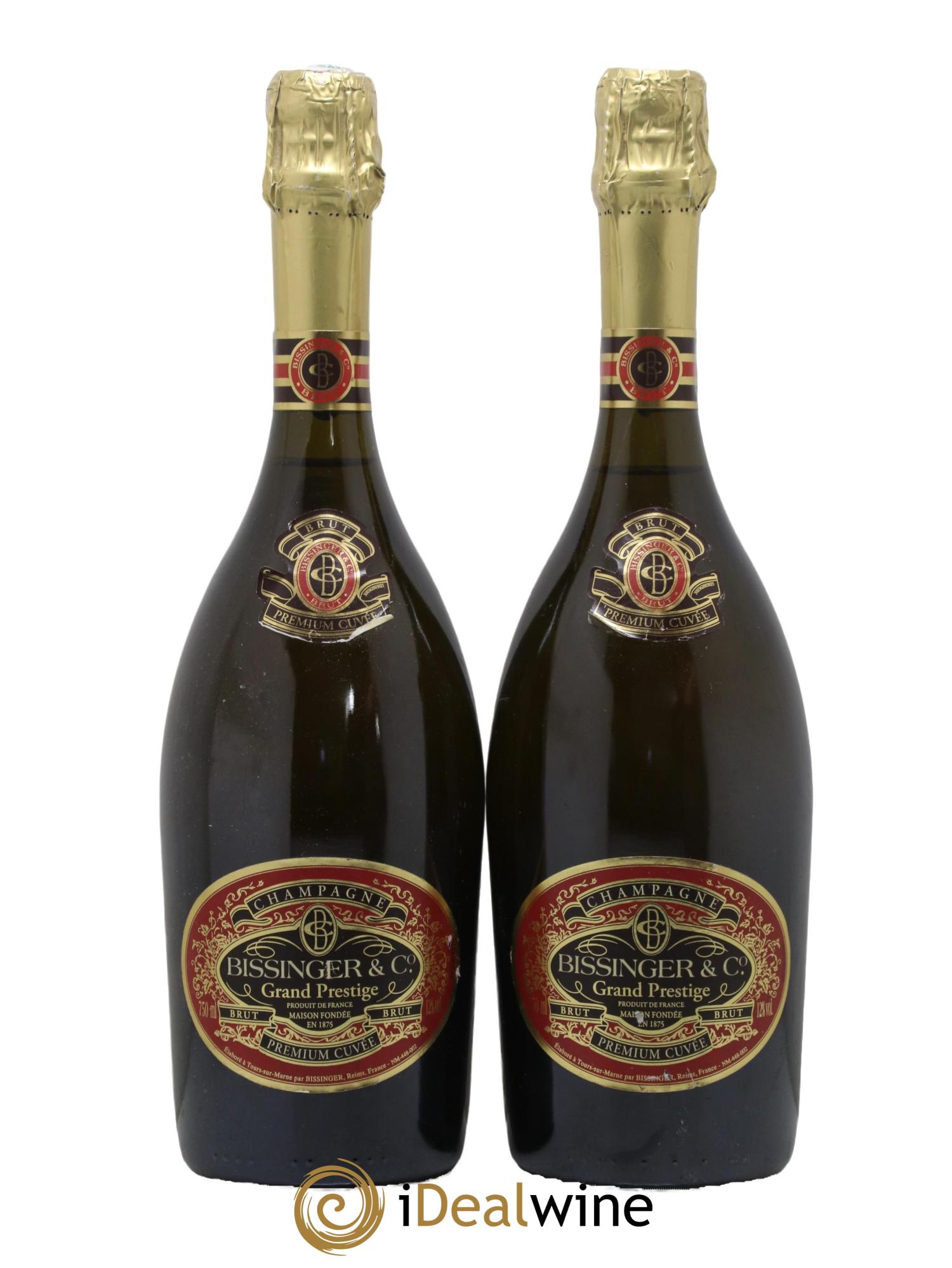 Champagne Grand Prestige Maison Bisinger - Lotto di 2 bottiglie - 0