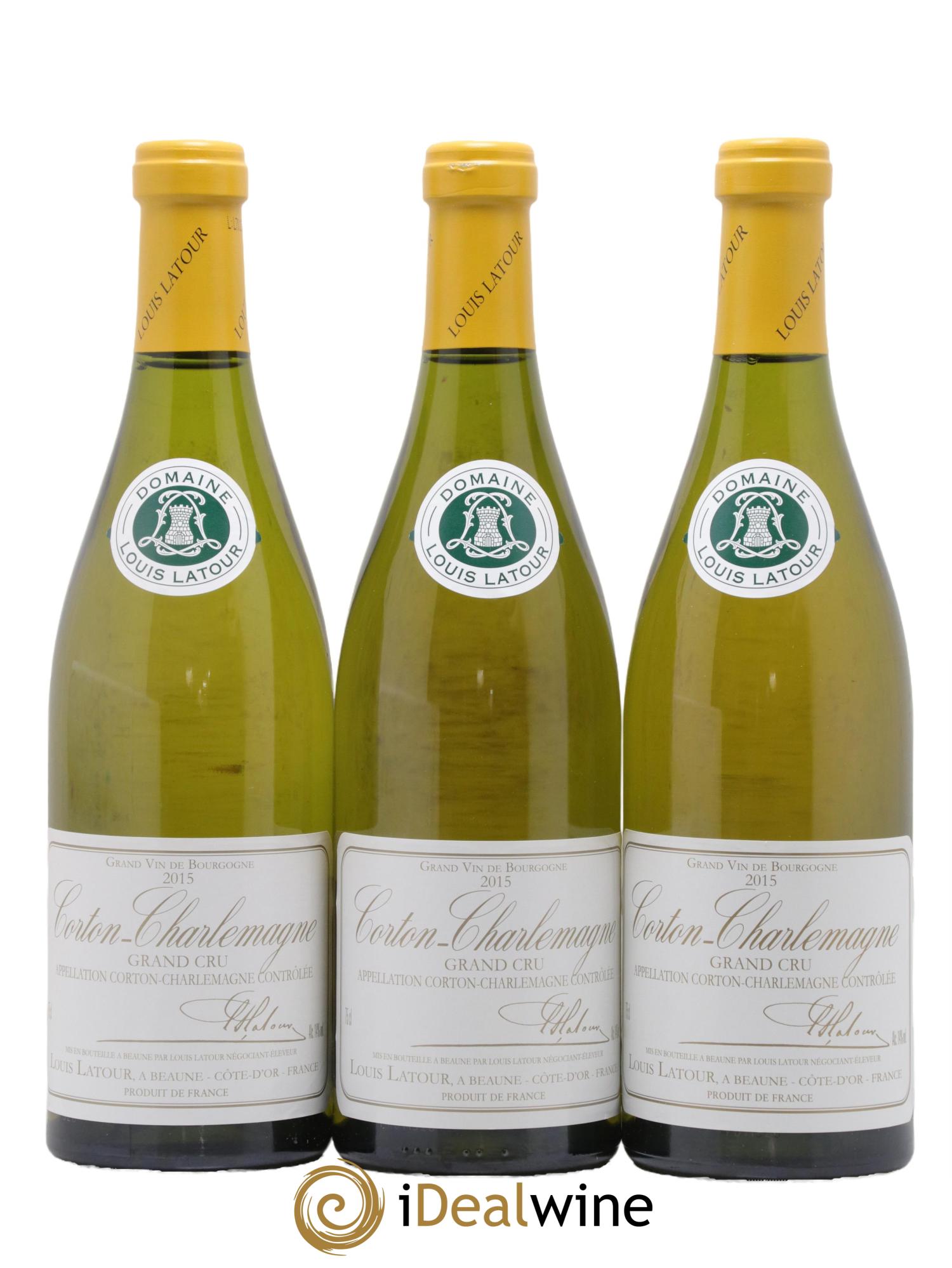 Corton-Charlemagne Grand Cru Louis Latour 2015 - Lot of 6 bottles - 3