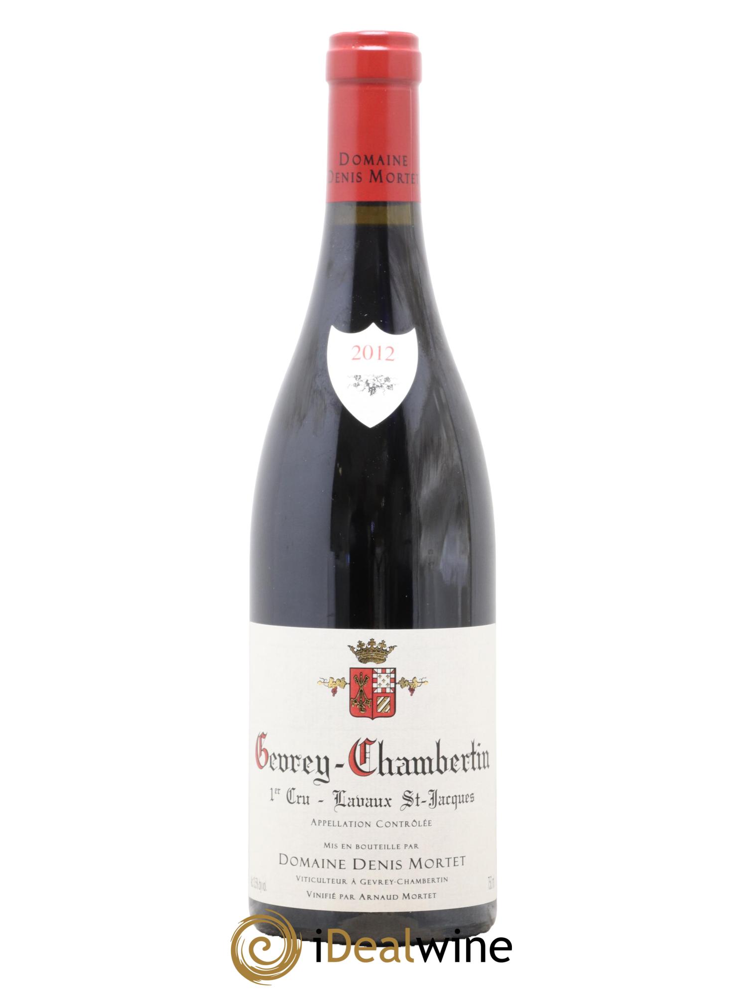 Gevrey-Chambertin 1er Cru Lavaux Saint Jacques Denis Mortet (Domaine) 2012 - Lot de 1 bouteille - 0