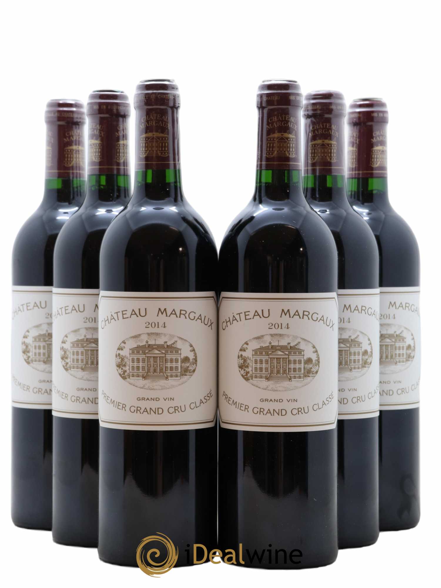 Château Margaux 1er Grand Cru Classé 2014 - Lot de 6 bouteilles - 0