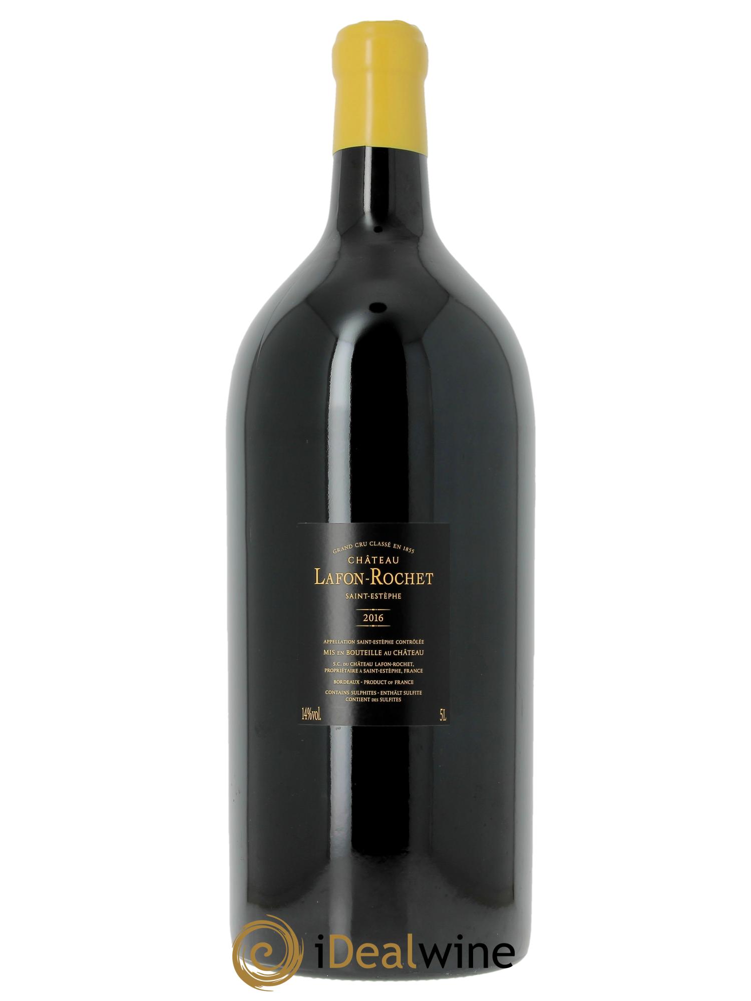 Château Lafon Rochet 4ème Grand Cru Classé  2016 - Lot de 1 jeroboam - 2