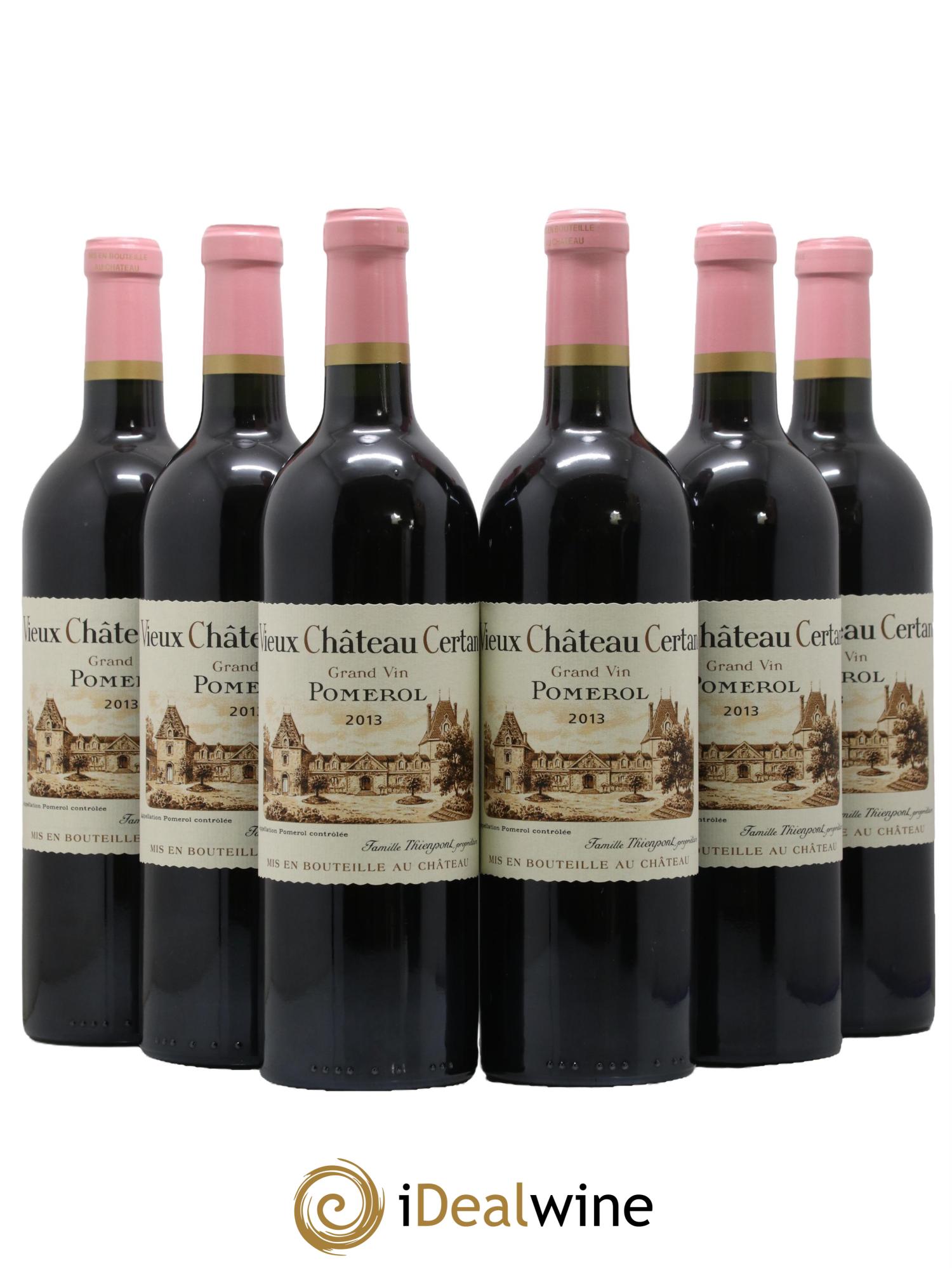 Vieux Château Certan 2013 - Posten von 6 Flaschen - 0