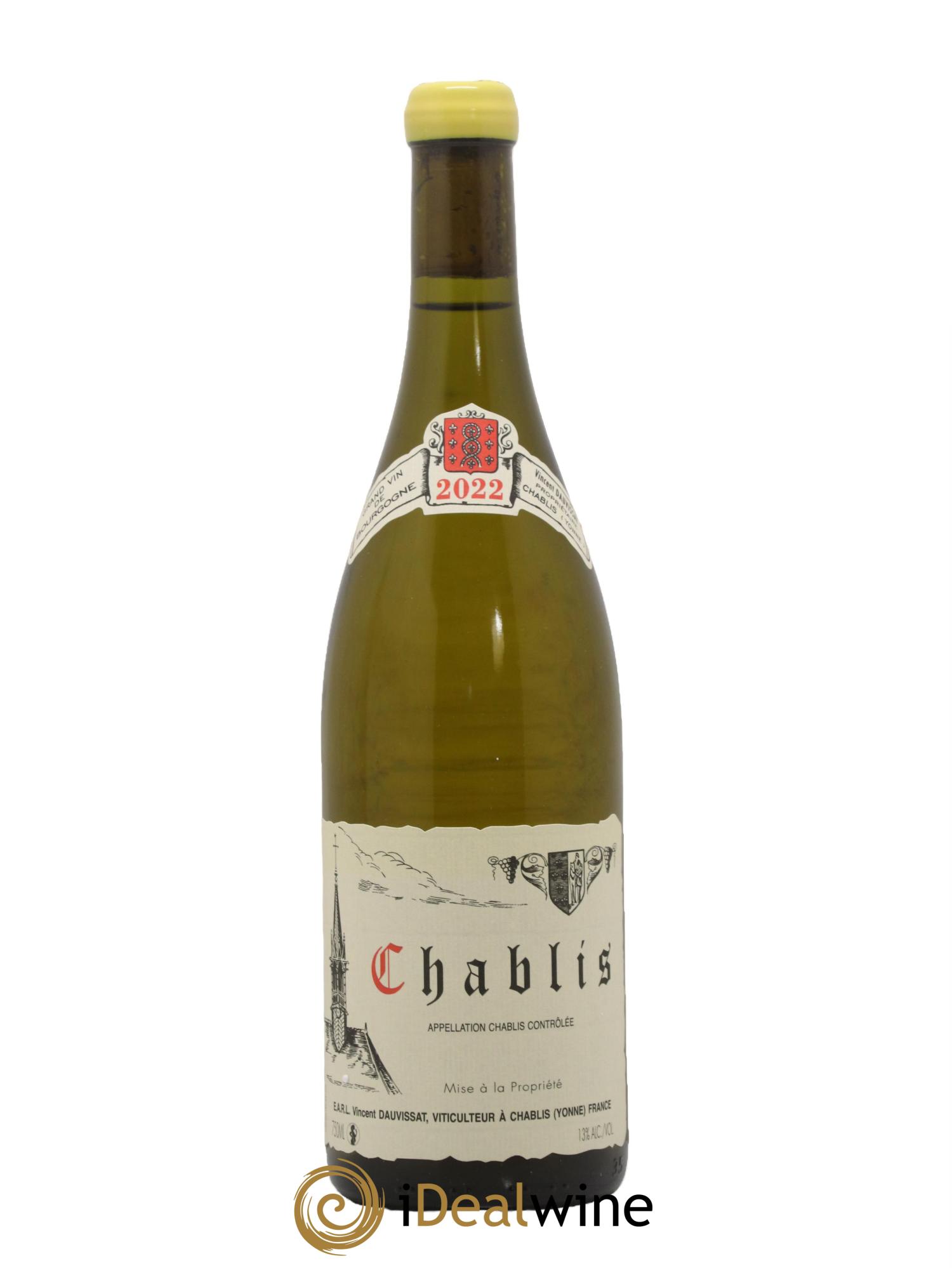 Chablis Vincent Dauvissat (Domaine) 2022 - Lotto di 1 bottiglia - 0