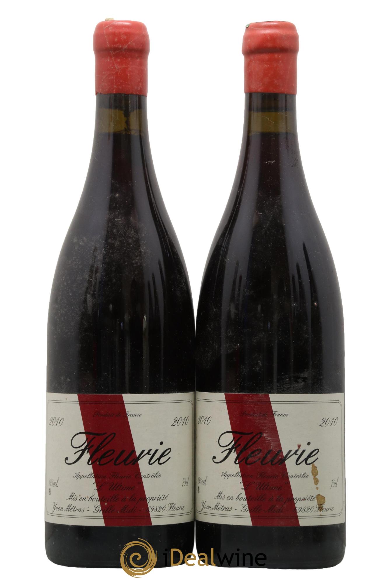 Fleurie l'Ultime Yvon Métras 2010 - Lotto di 2 bottiglie - 0