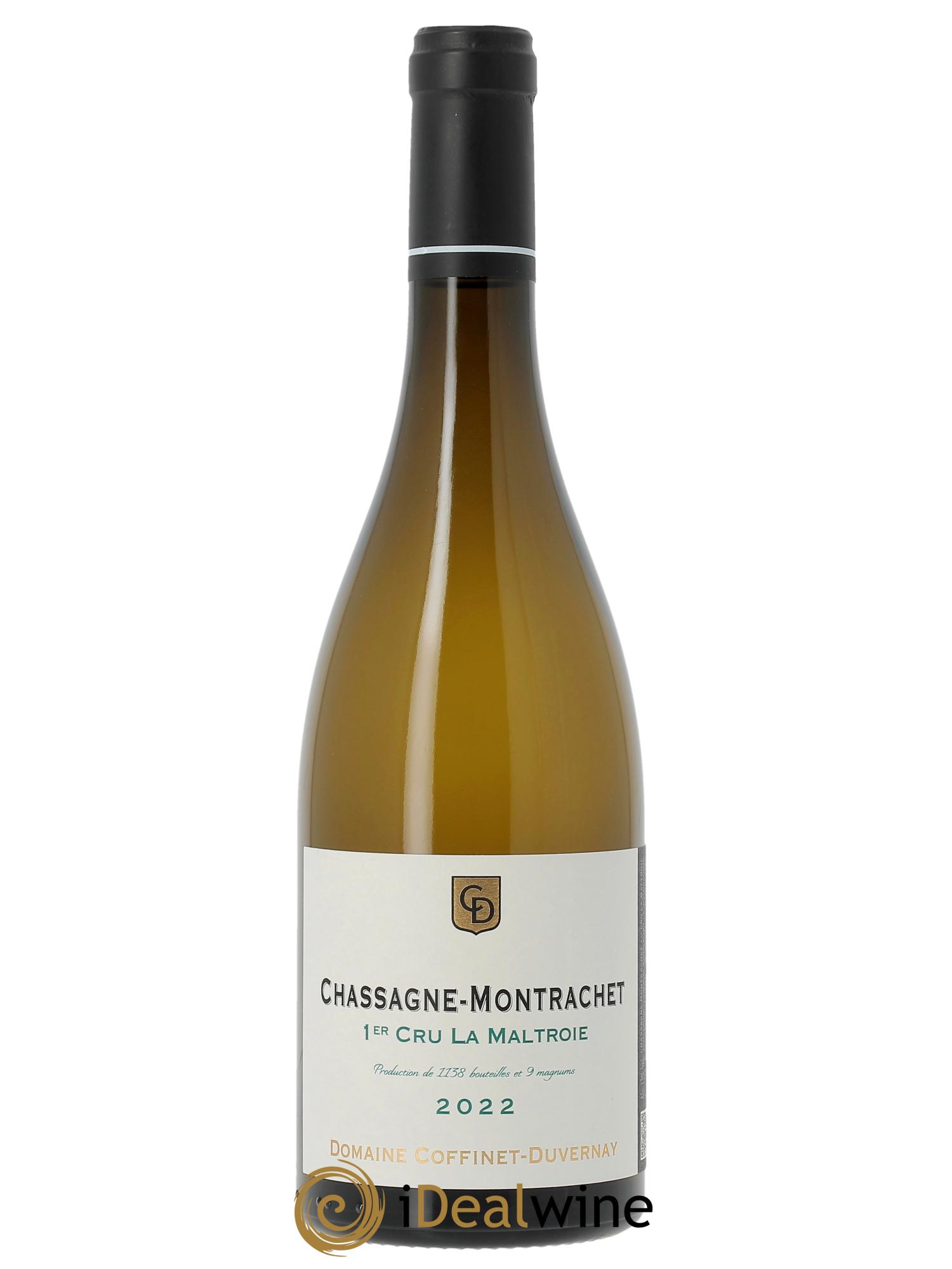 Chassagne-Montrachet 1er Cru La Maltroie Coffinet-Duvernay   2022 - Lotto di 1 bottiglia - 0