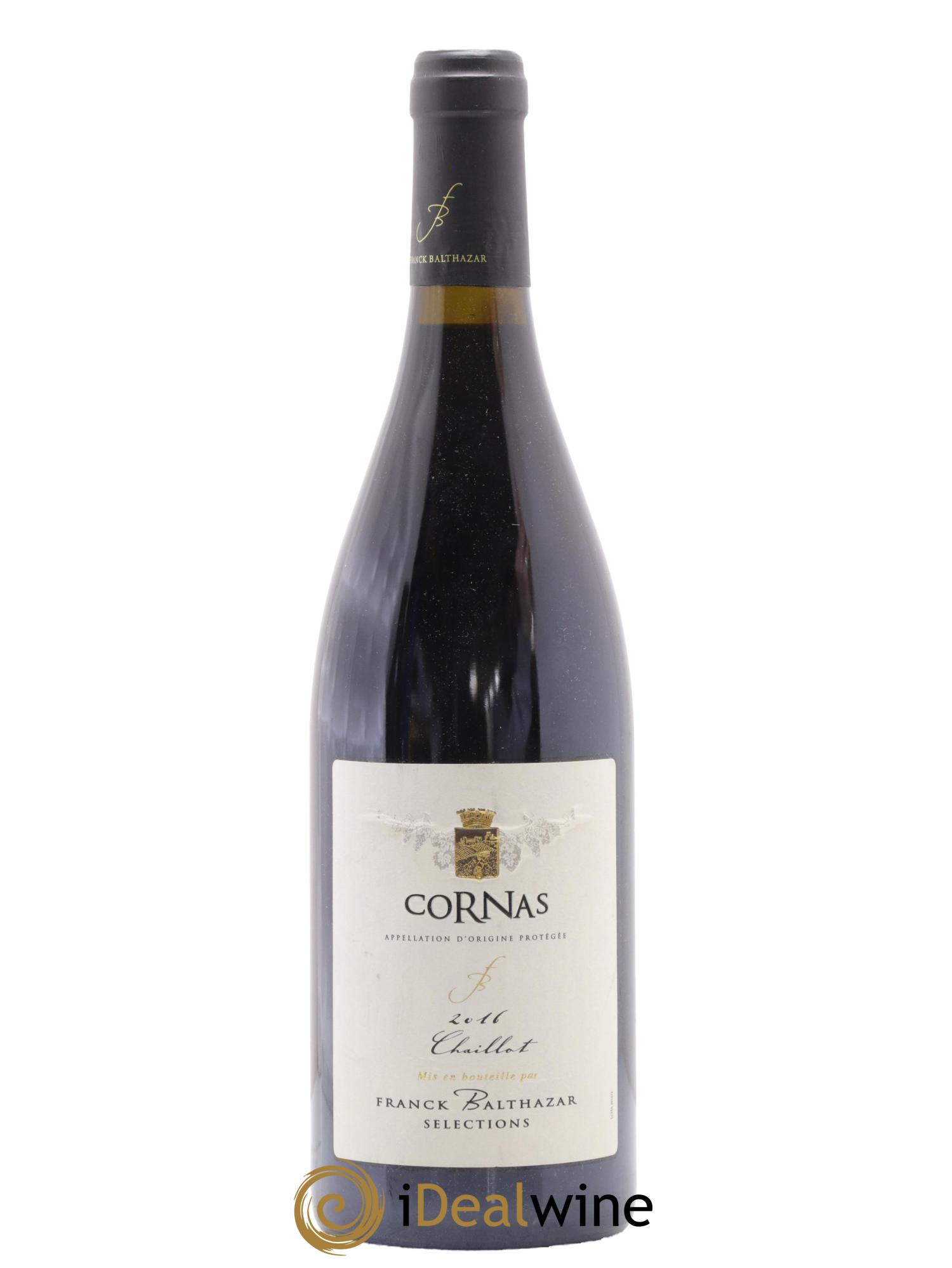 Cornas Chaillot Franck Balthazar (Domaine) 2016 - Lotto di 1 bottiglia - 0