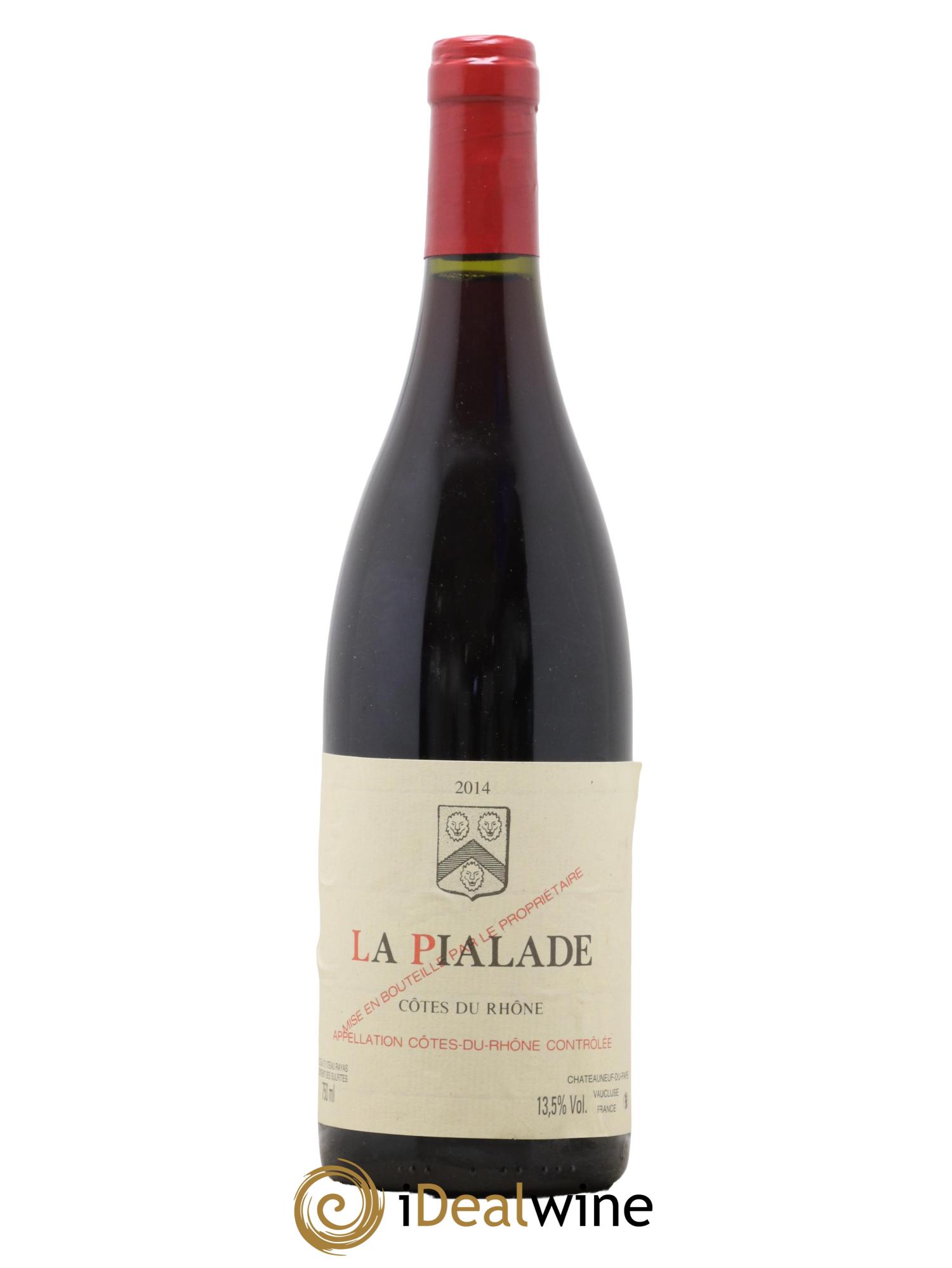 Côtes du Rhône La Pialade Emmanuel Reynaud 2014 - Lot de 1 bouteille - 0