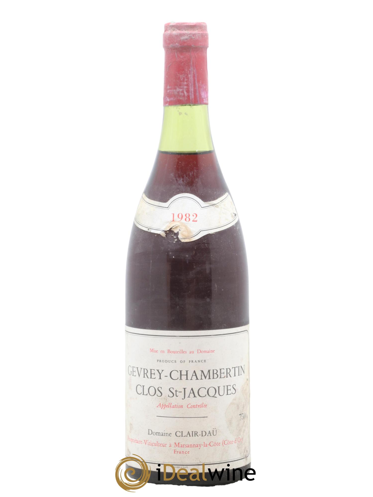 Gevrey-Chambertin PREMIER_CRU - Clos Saint Jacques Clair Daü