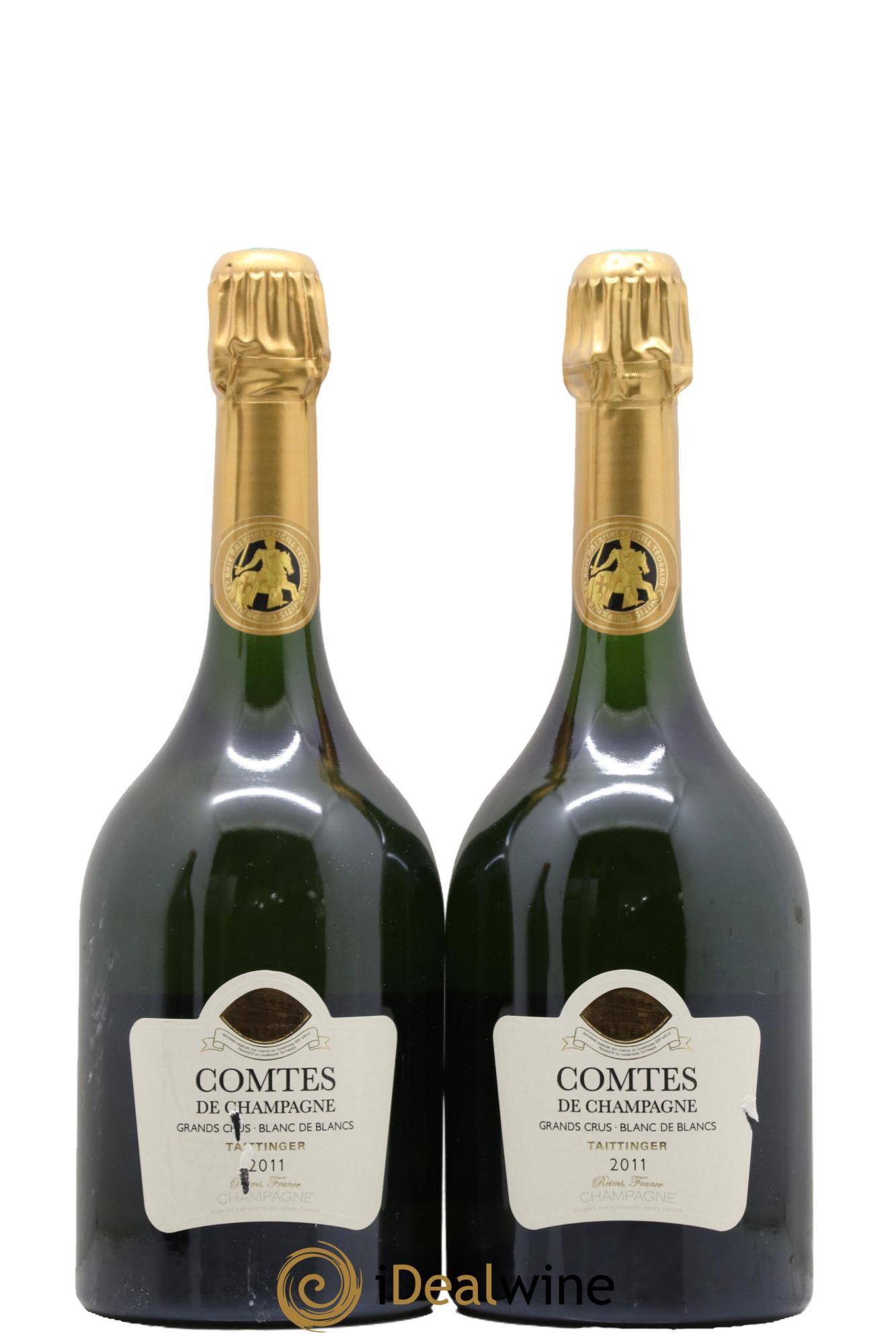 Comtes de Champagne Taittinger 2011 - Lot of 2 bottles - 0