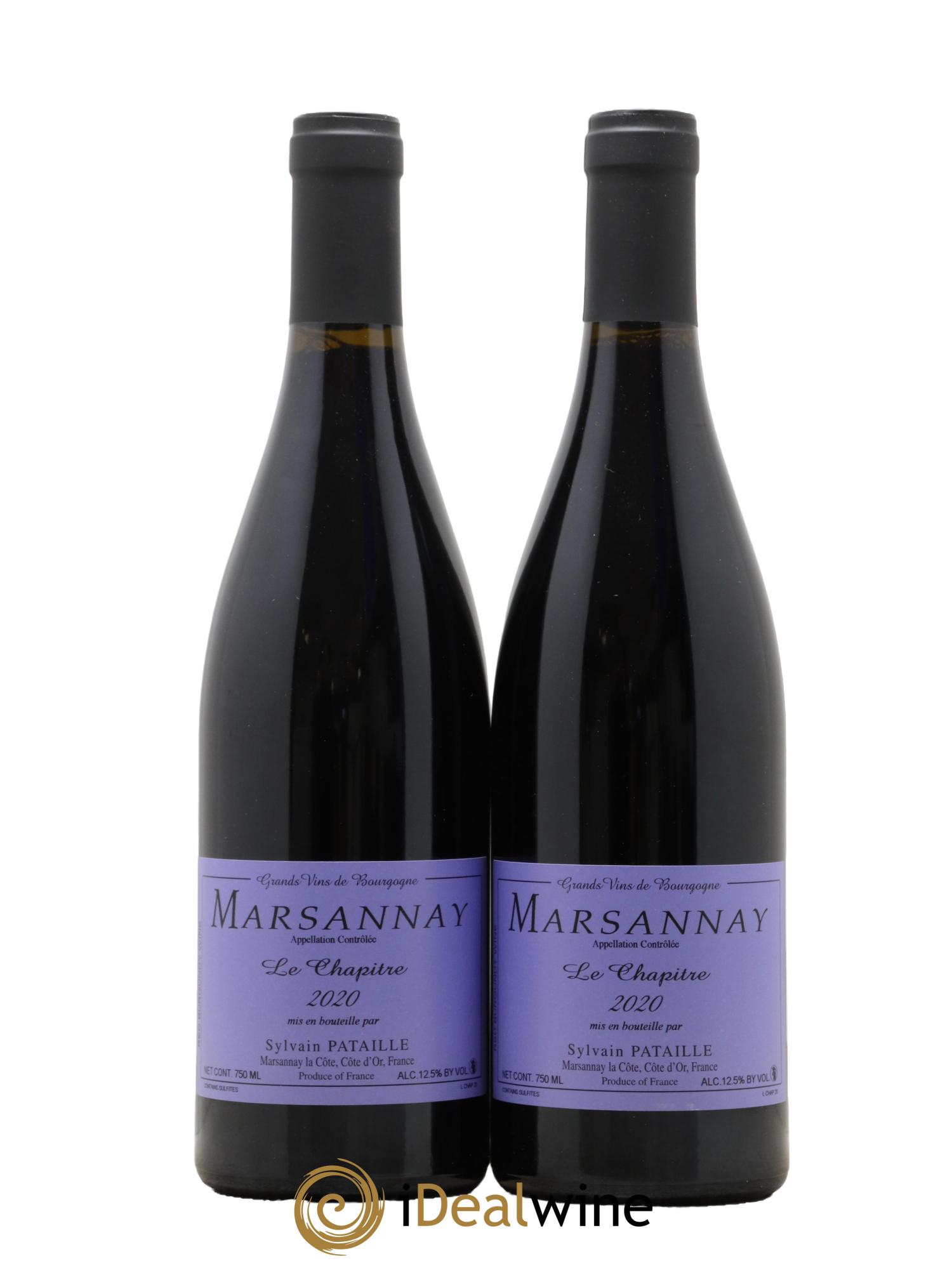 Marsannay Le Chapitre Sylvain Pataille (Domaine) 2020 - Lot de 2 bouteilles - 0